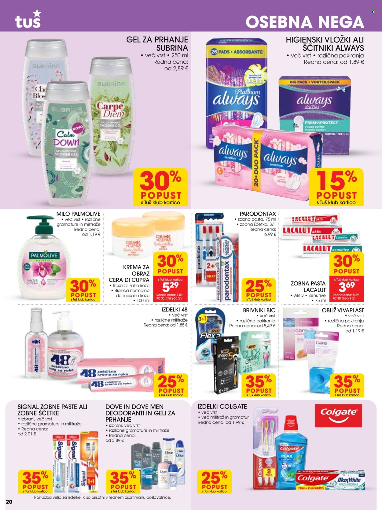 Tuš katalog - 4.9.2024 - 10.9.2024. Stran 20
