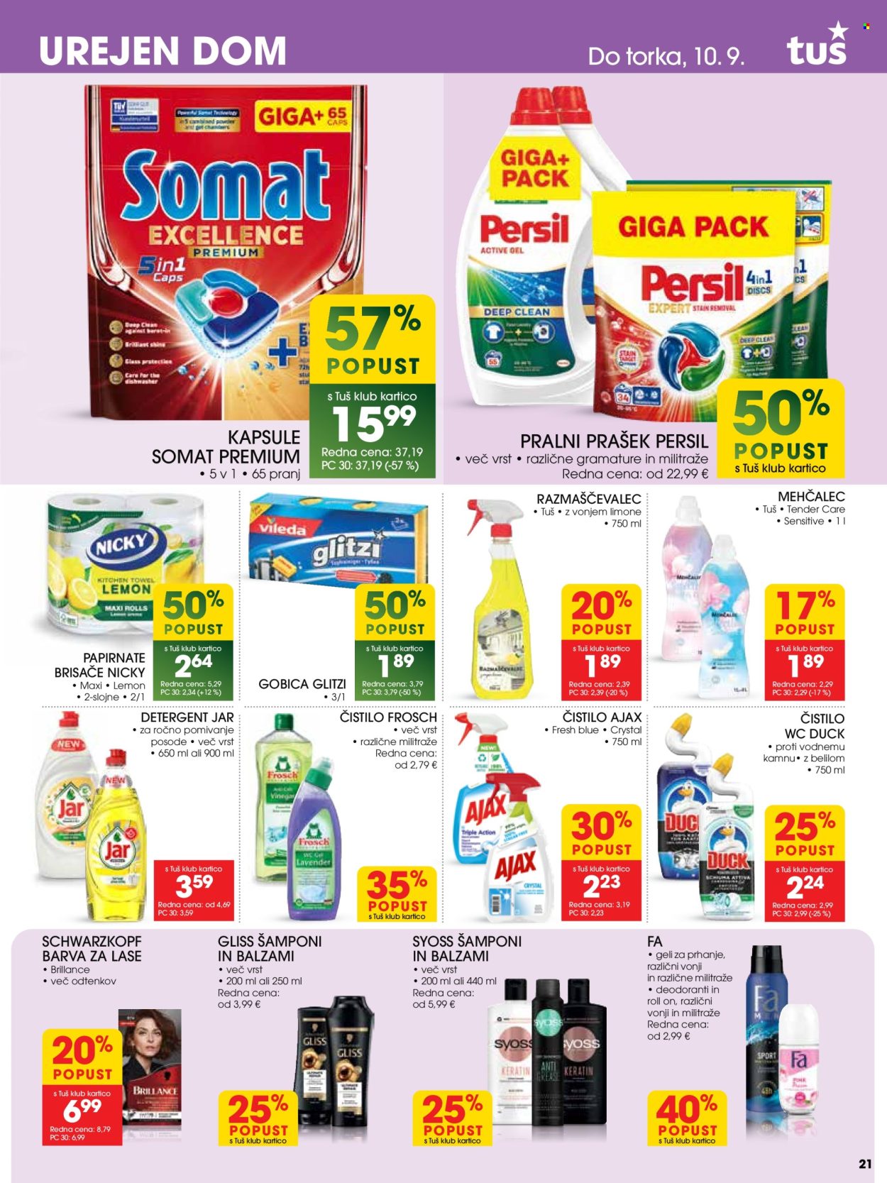 Tuš katalog - 4.9.2024 - 10.9.2024. Stran 21