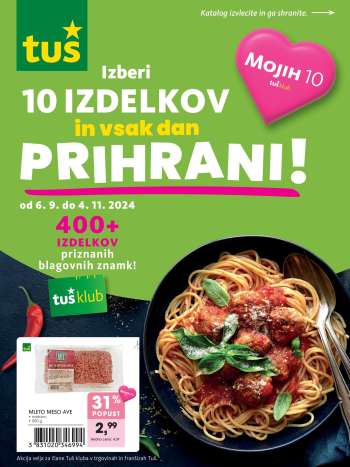 Tuš katalog - 6.9.2024 - 4.11.2024.