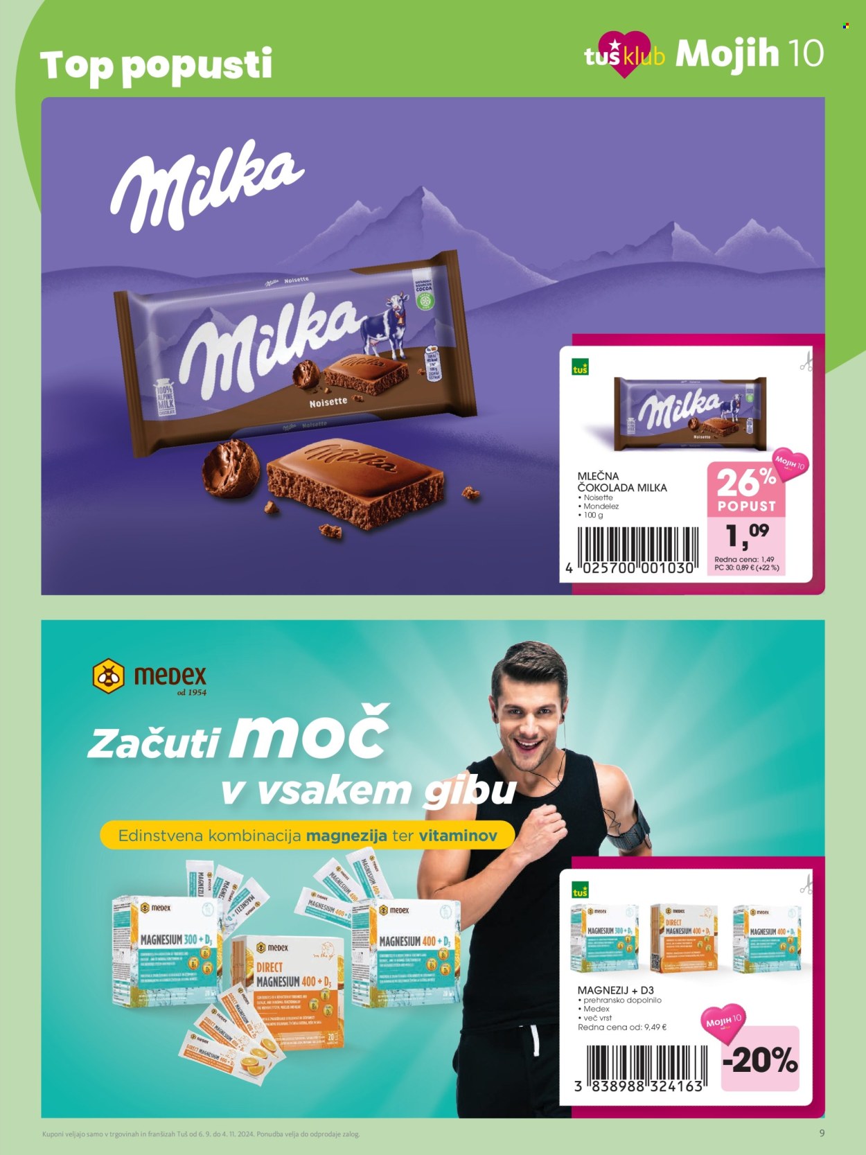 Tuš katalog - 6.9.2024 - 4.11.2024. Stran 9