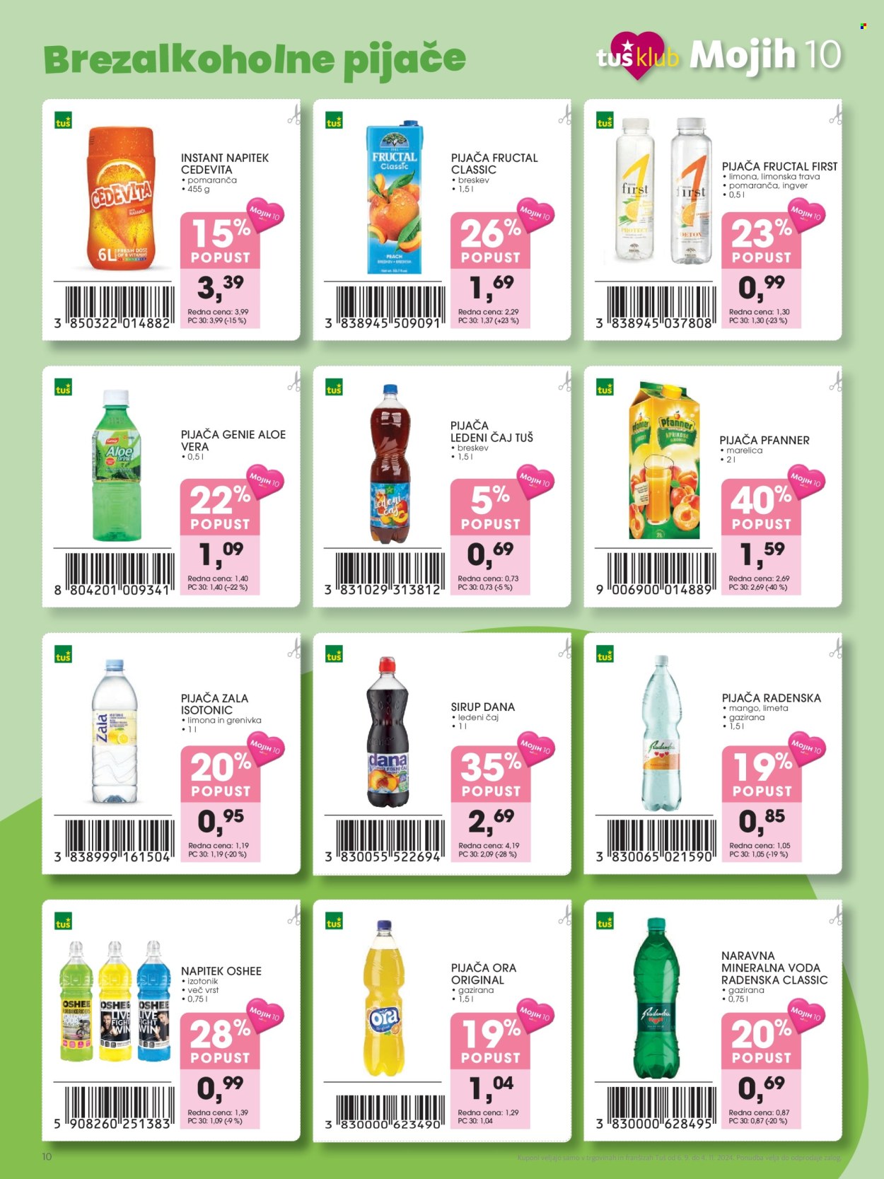 Tuš katalog - 6.9.2024 - 4.11.2024. Stran 10