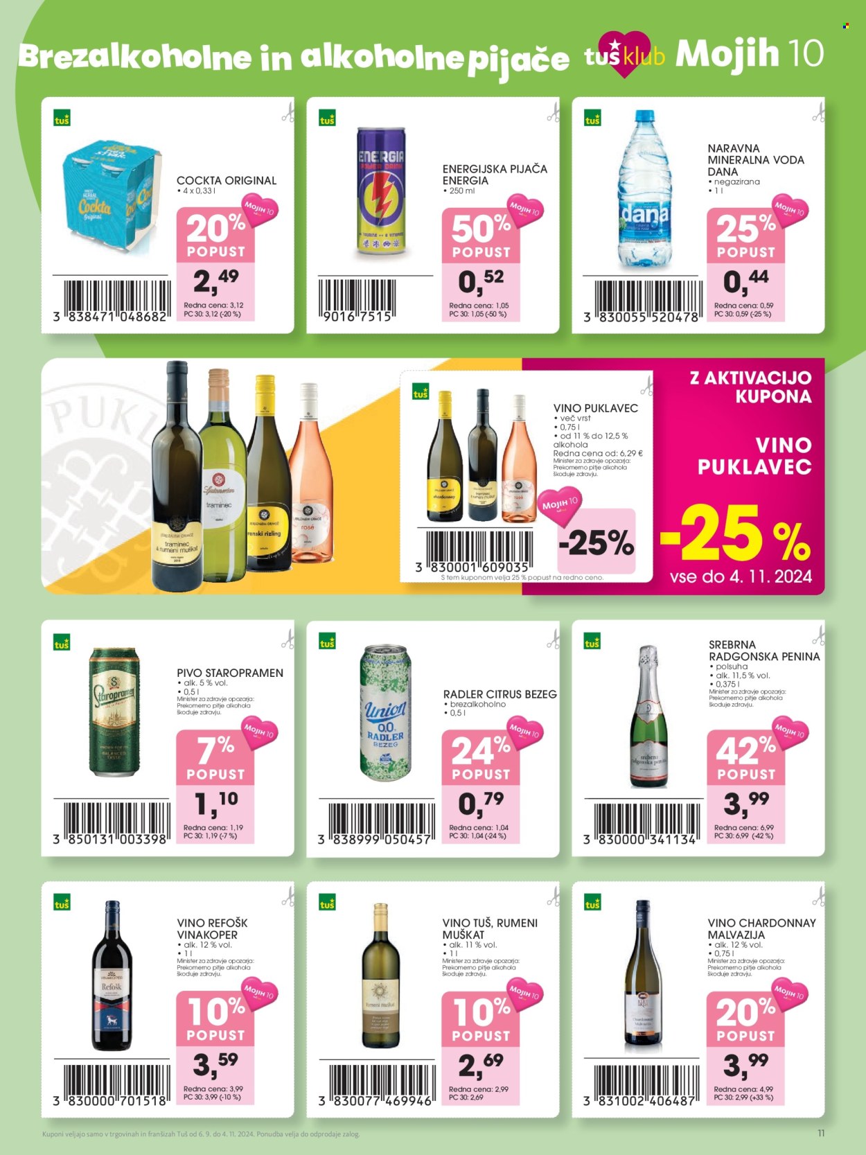 Tuš katalog - 6.9.2024 - 4.11.2024. Stran 11