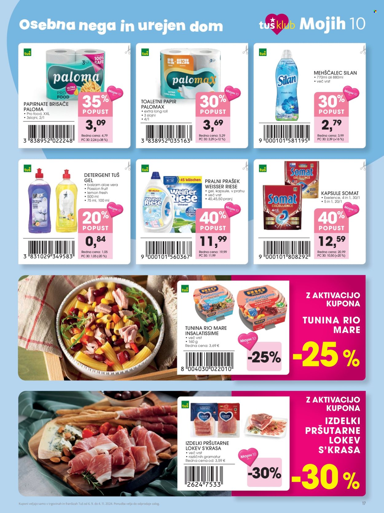 Tuš katalog - 6.9.2024 - 4.11.2024. Stran 17