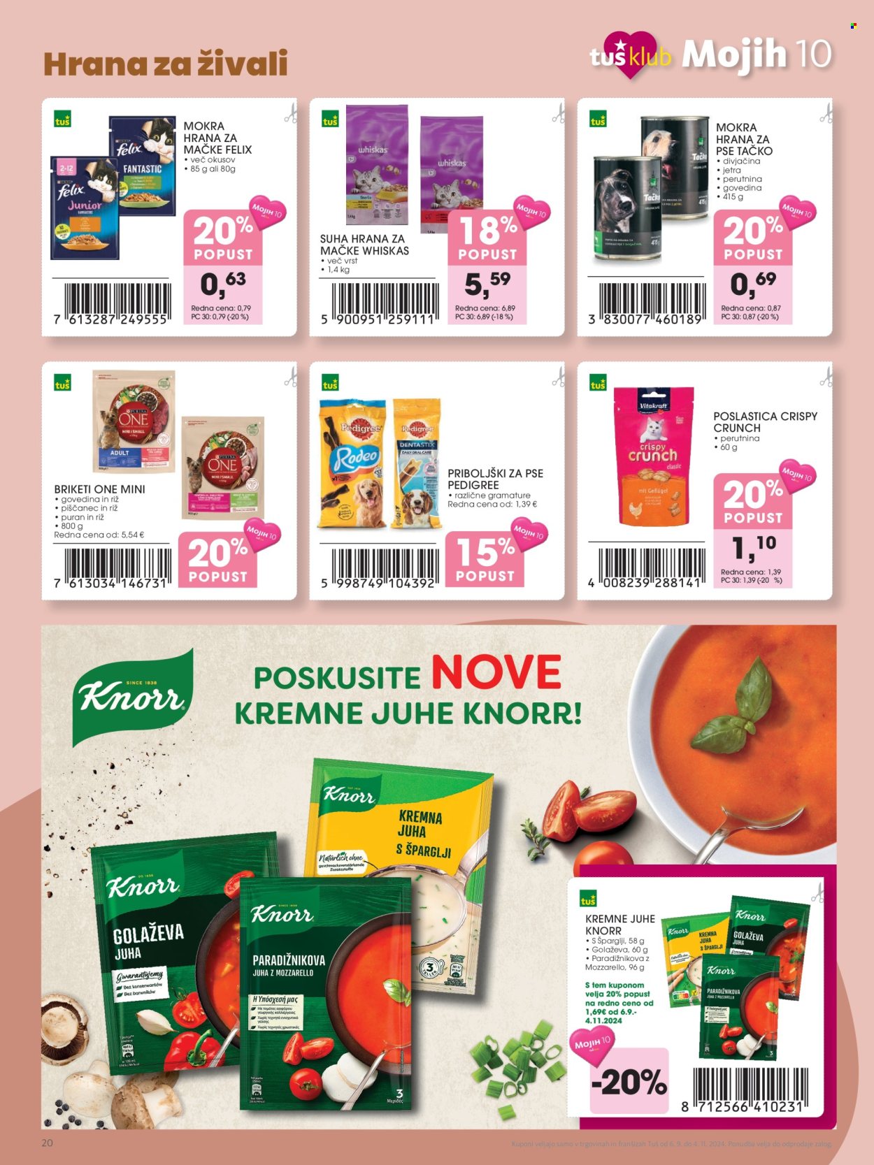 Tuš katalog - 6.9.2024 - 4.11.2024. Stran 20