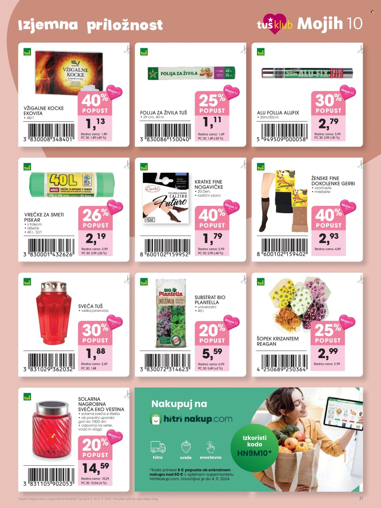 Tuš katalog - 6.9.2024 - 4.11.2024. Stran 21