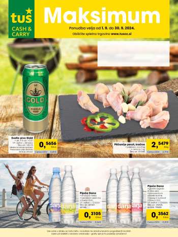 Tuš Cash & Carry katalog - 1.9.2024 - 30.9.2024.