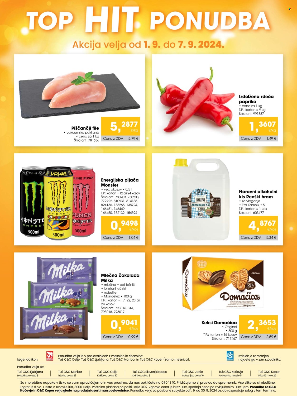 Tuš Cash & Carry katalog - 1.9.2024 - 30.9.2024. Stran 24