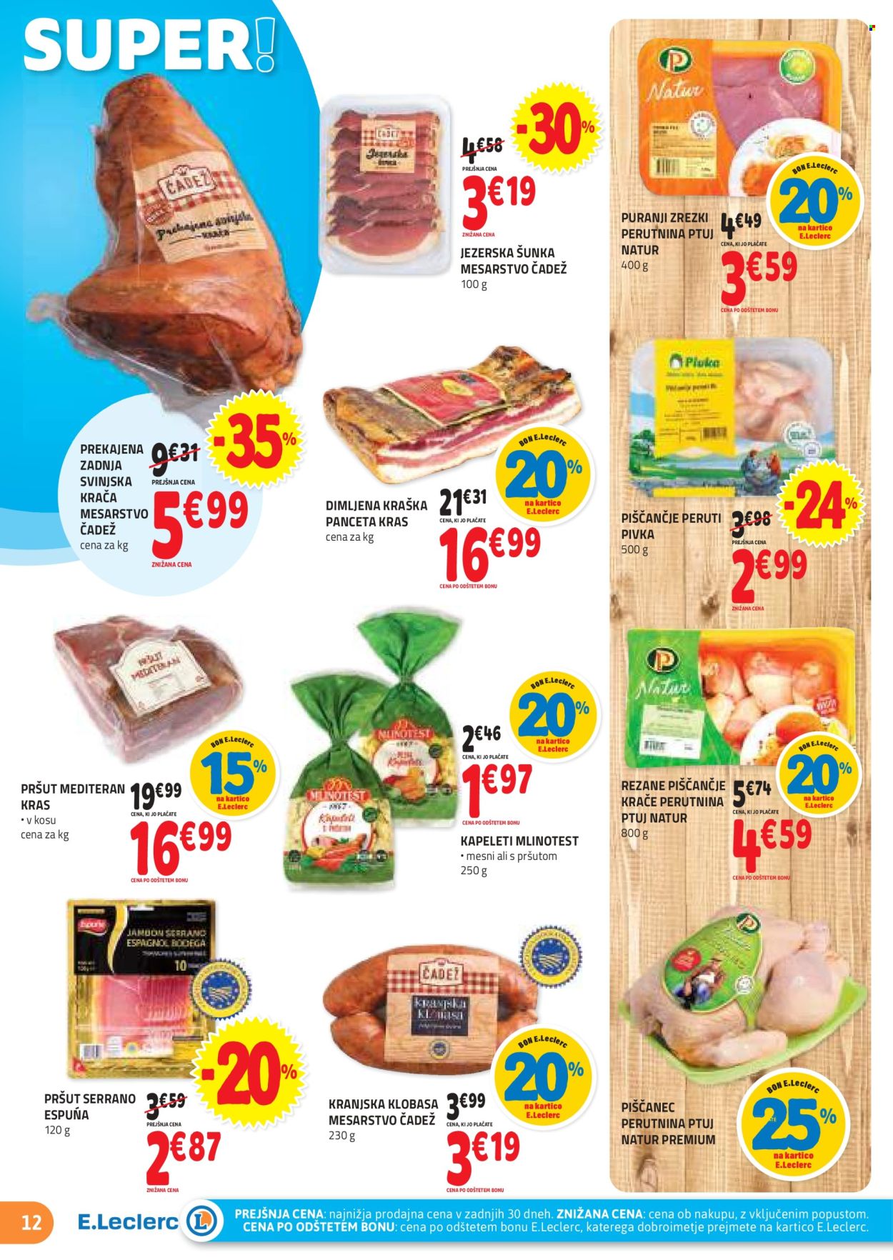 E.Leclerc katalog - 4.9.2024 - 14.9.2024. Stran 12