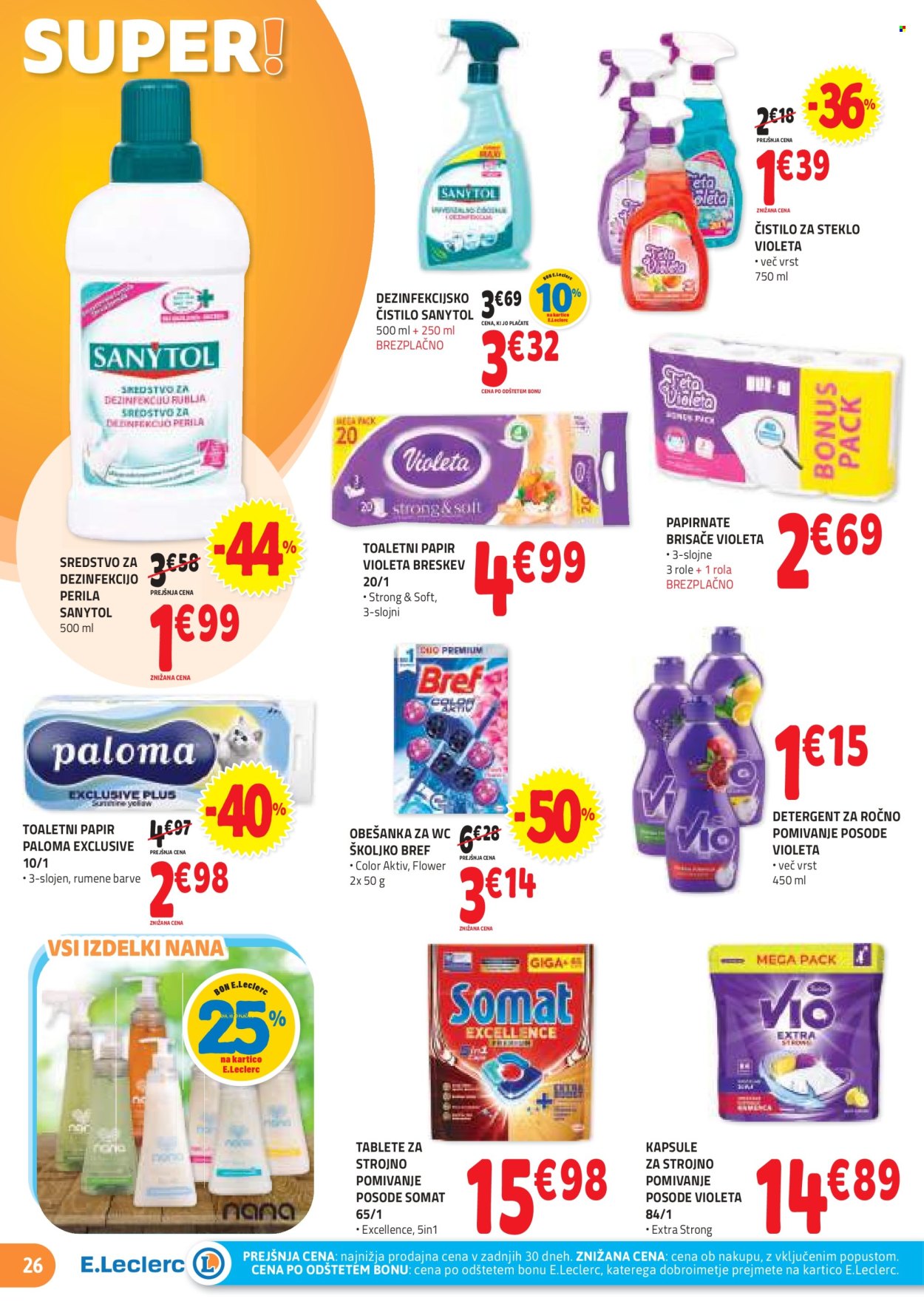 E.Leclerc katalog - 4.9.2024 - 14.9.2024. Stran 26
