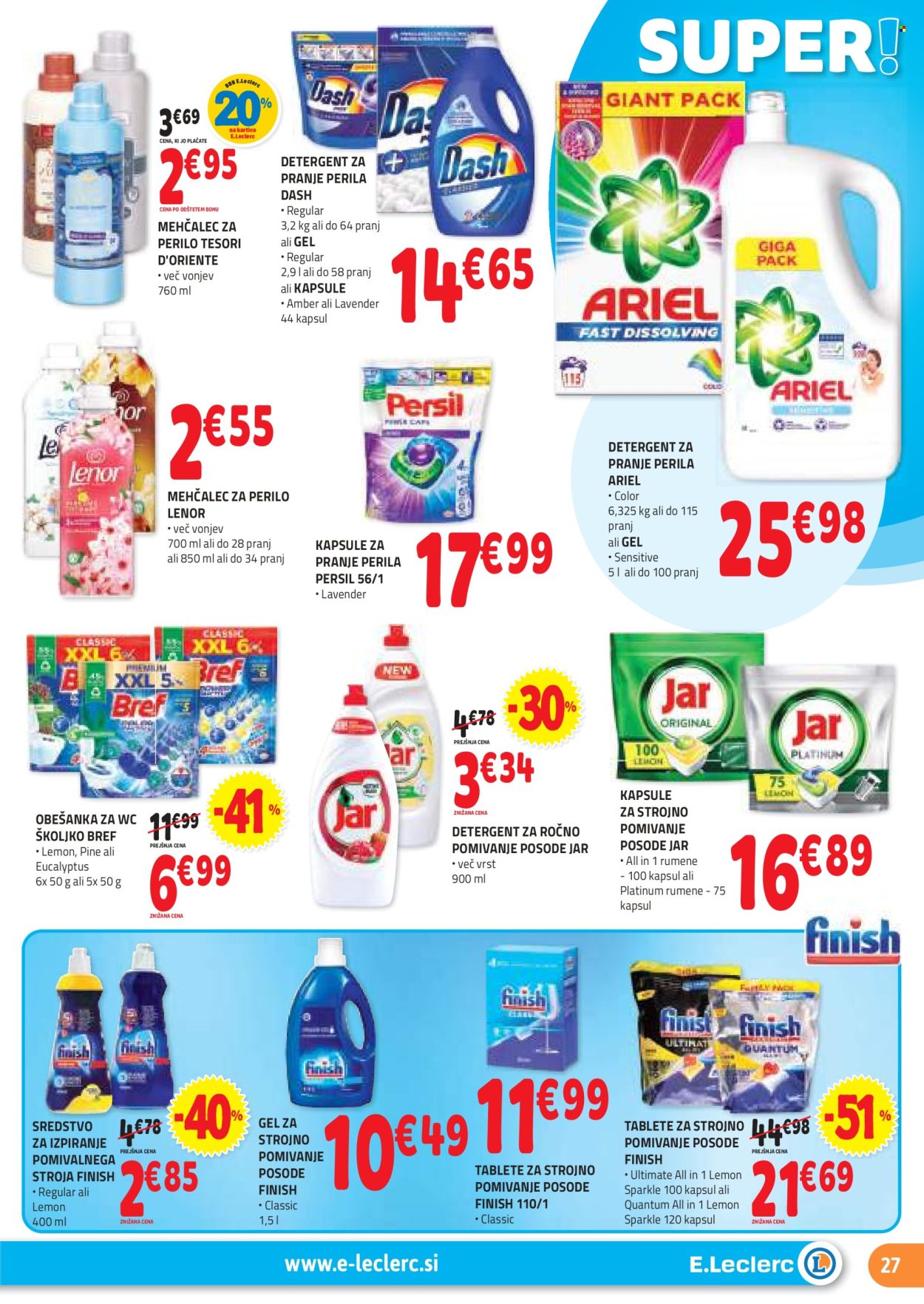 E.Leclerc katalog - 4.9.2024 - 14.9.2024. Stran 27