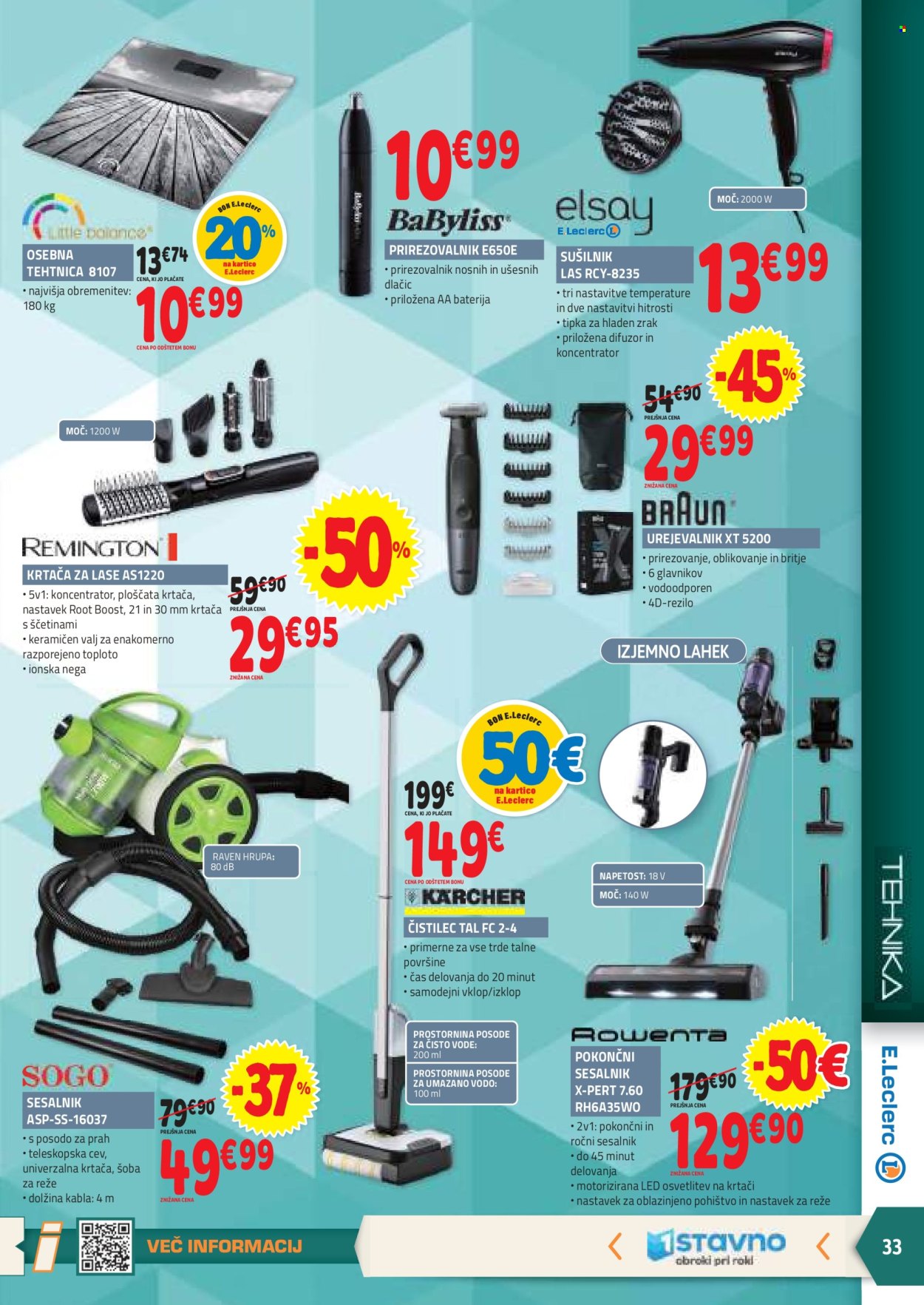 E.Leclerc katalog - 4.9.2024 - 14.9.2024. Stran 33