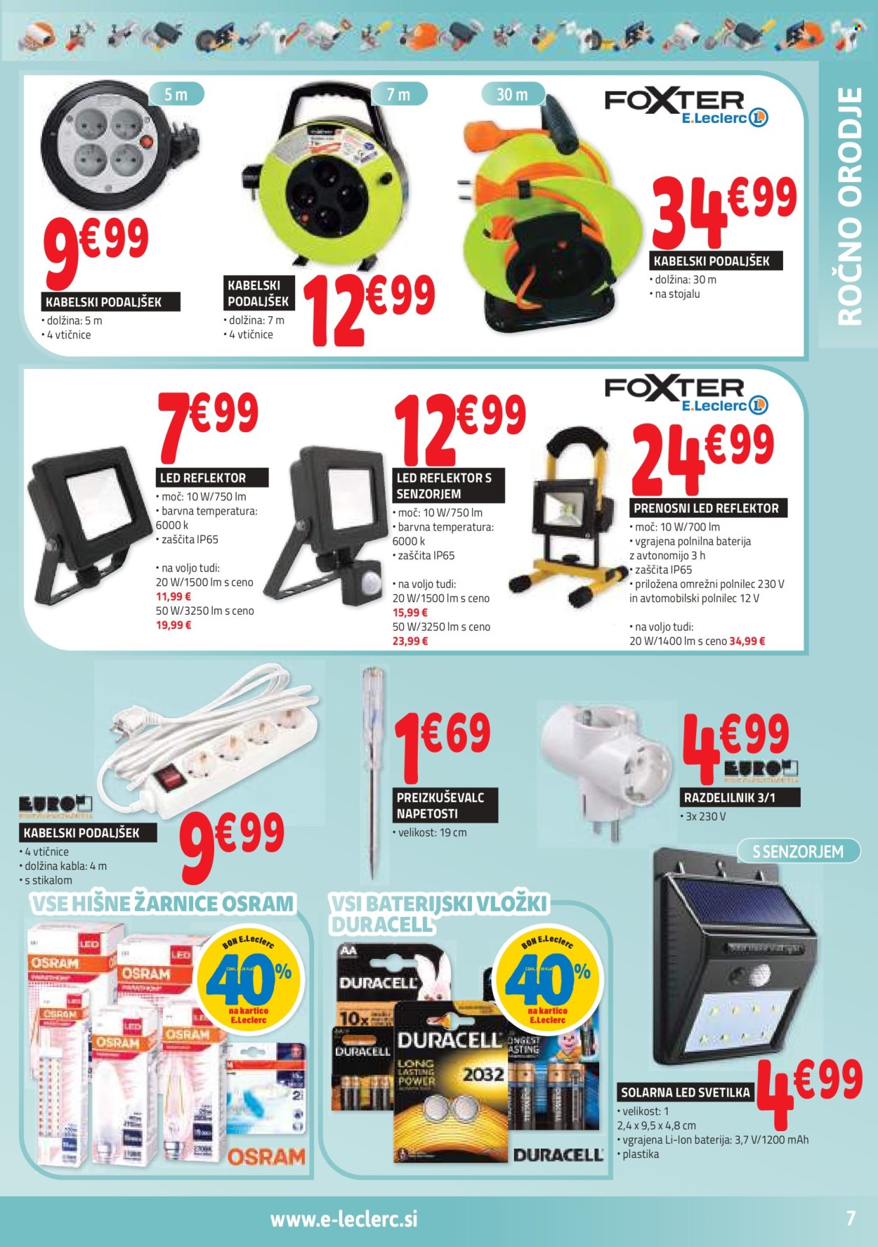E.Leclerc katalog - 4.9.2024 - 14.9.2024. Stran 7