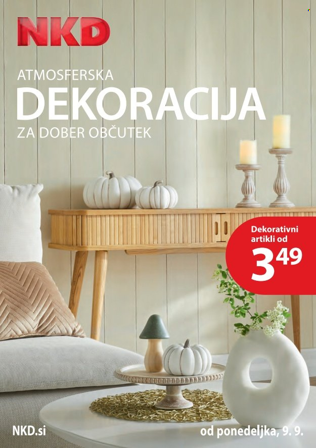 NKD katalog. Stran 1