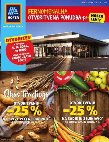 Hofer katalog.