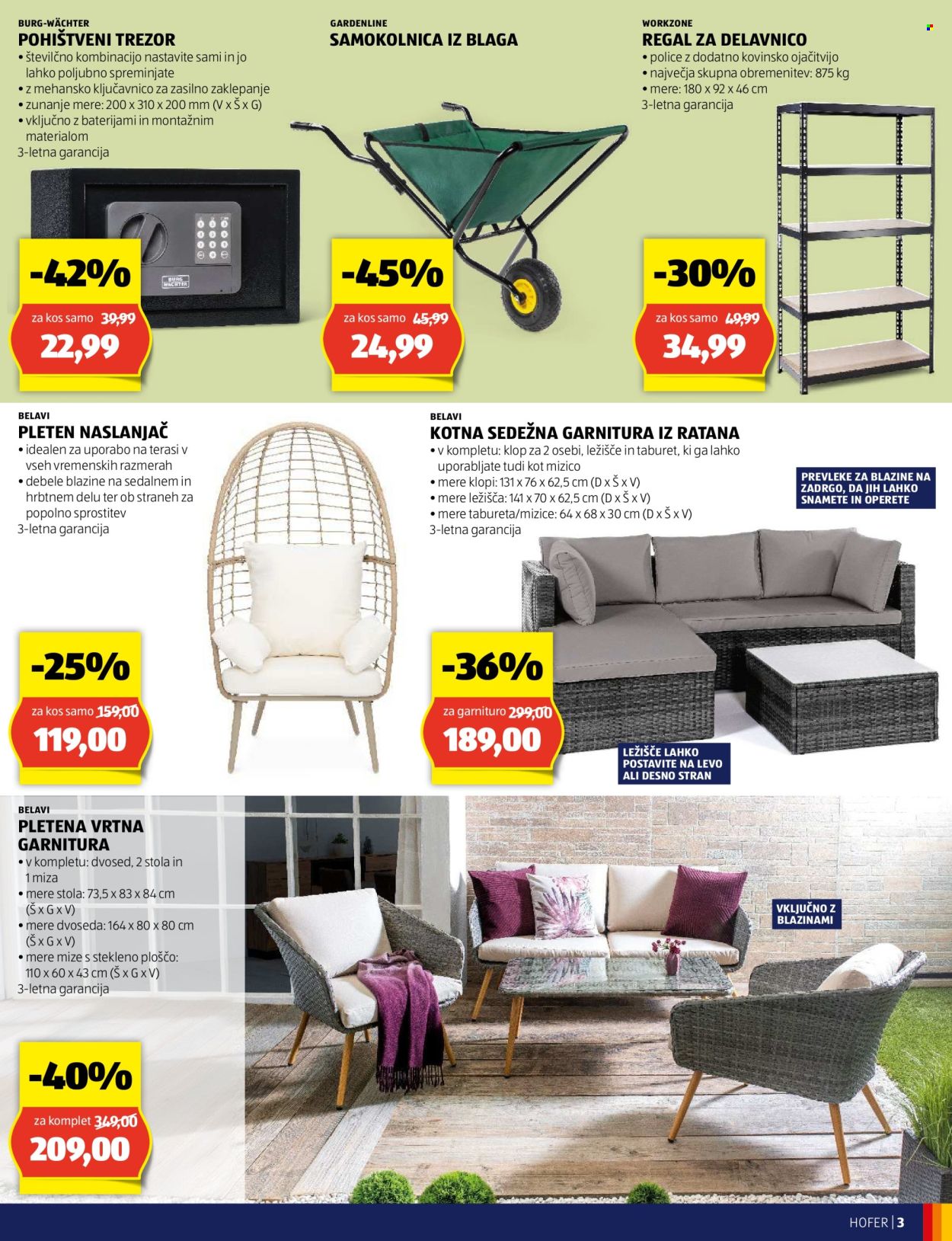 Hofer katalog. Stran 3