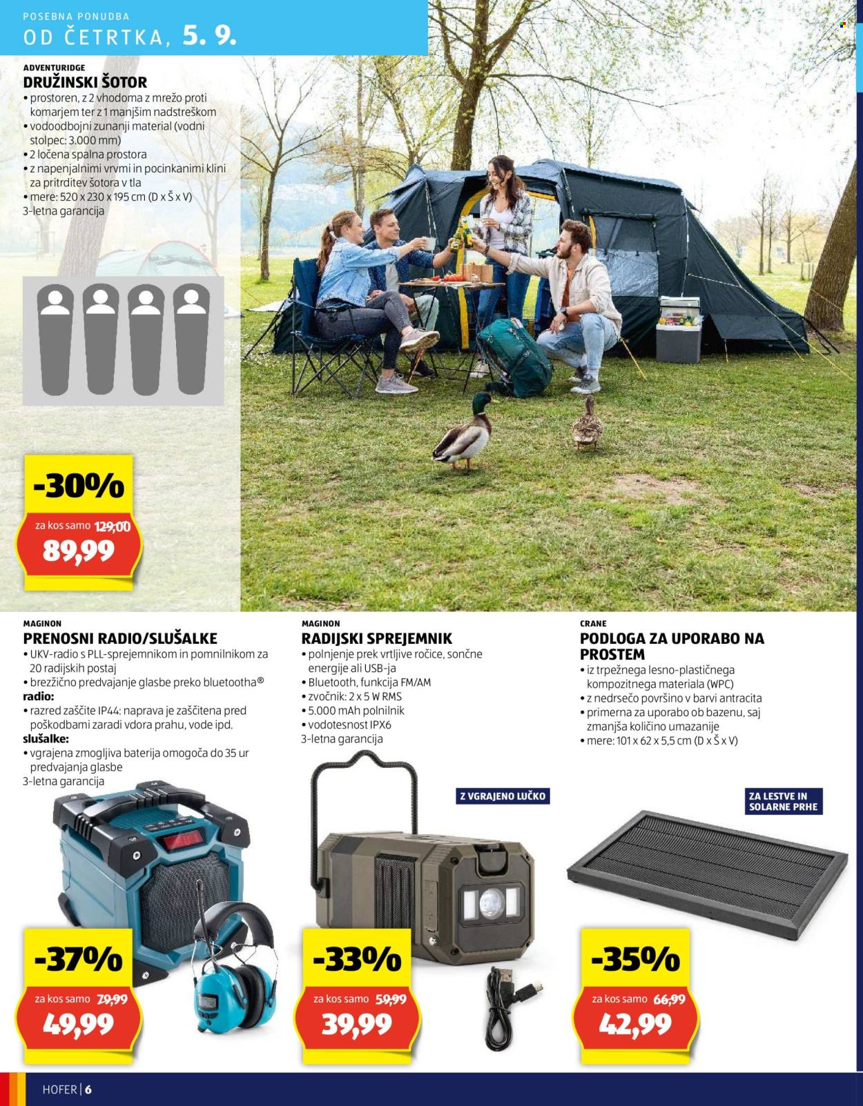 Hofer katalog. Stran 6