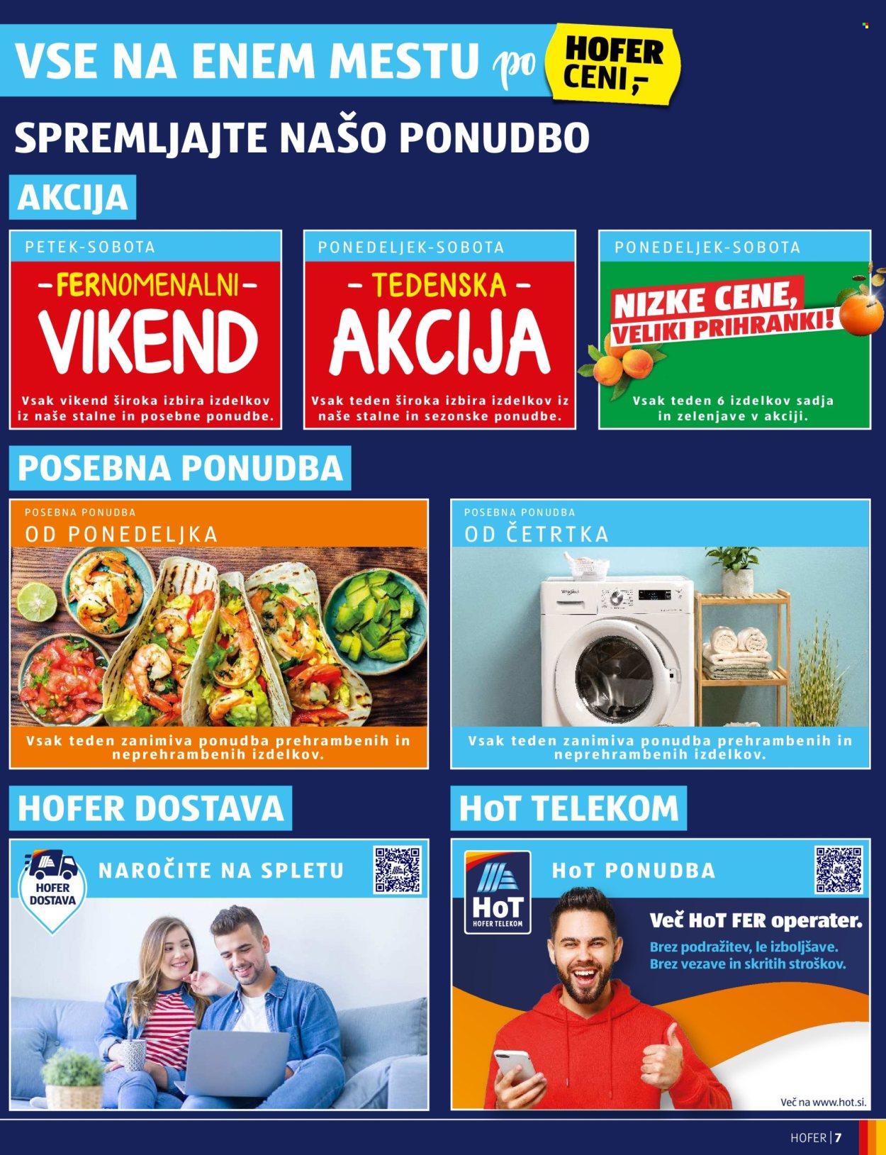 Hofer katalog. Stran 7