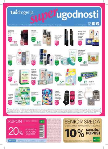 Tuš Drogeria katalog - 4.9.2024 - 14.9.2024.