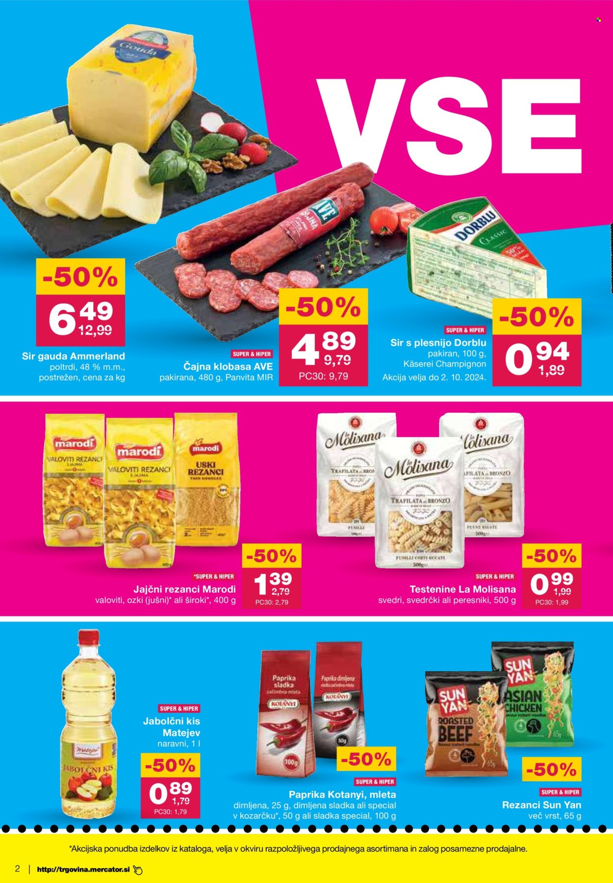 Mercator katalog - 12.9.2024 - 18.9.2024. Stran 2