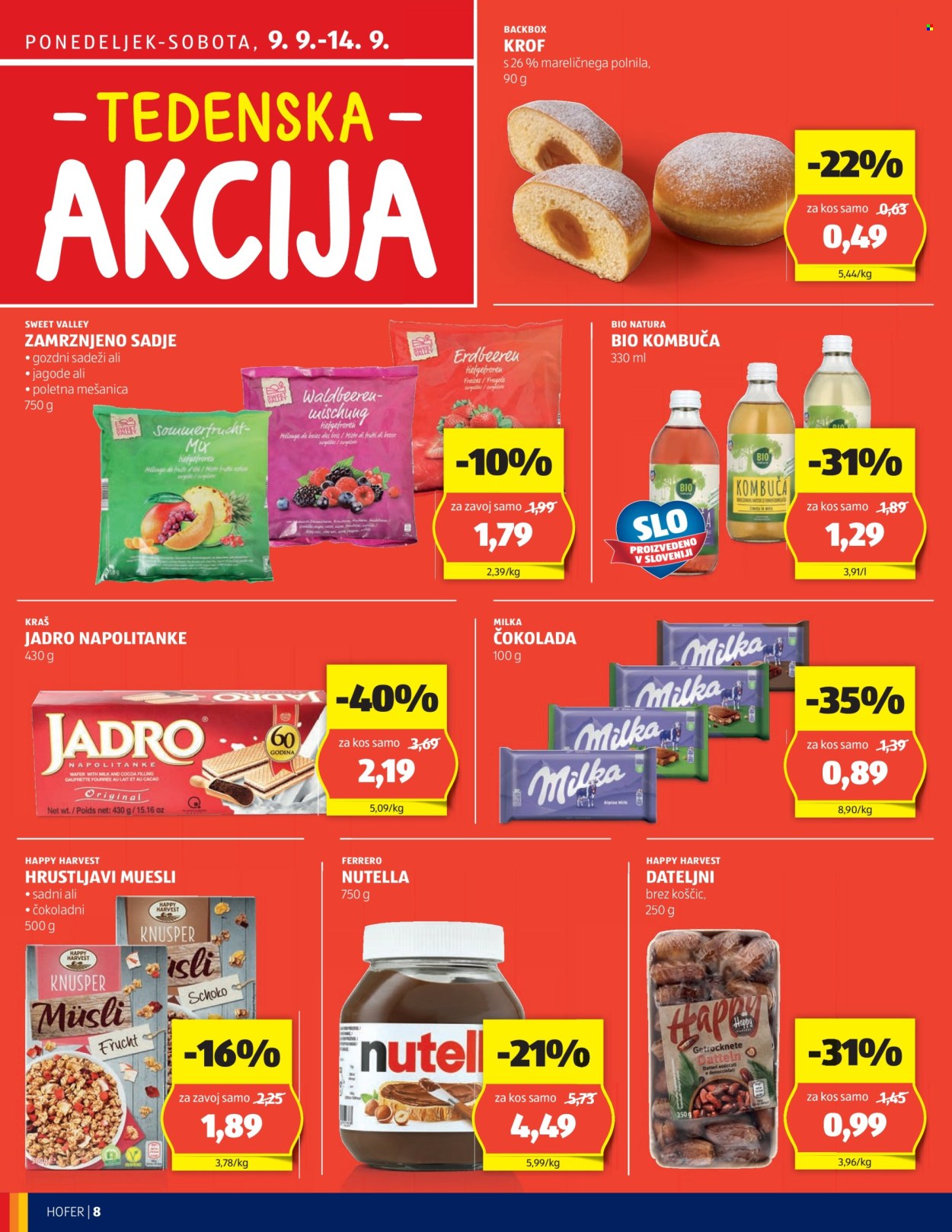 Hofer katalog - 5.9.2024 - 14.9.2024. Stran 8