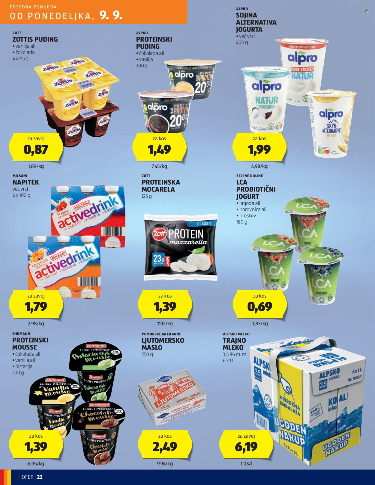Hofer katalog - 5.9.2024 - 14.9.2024. Stran 22