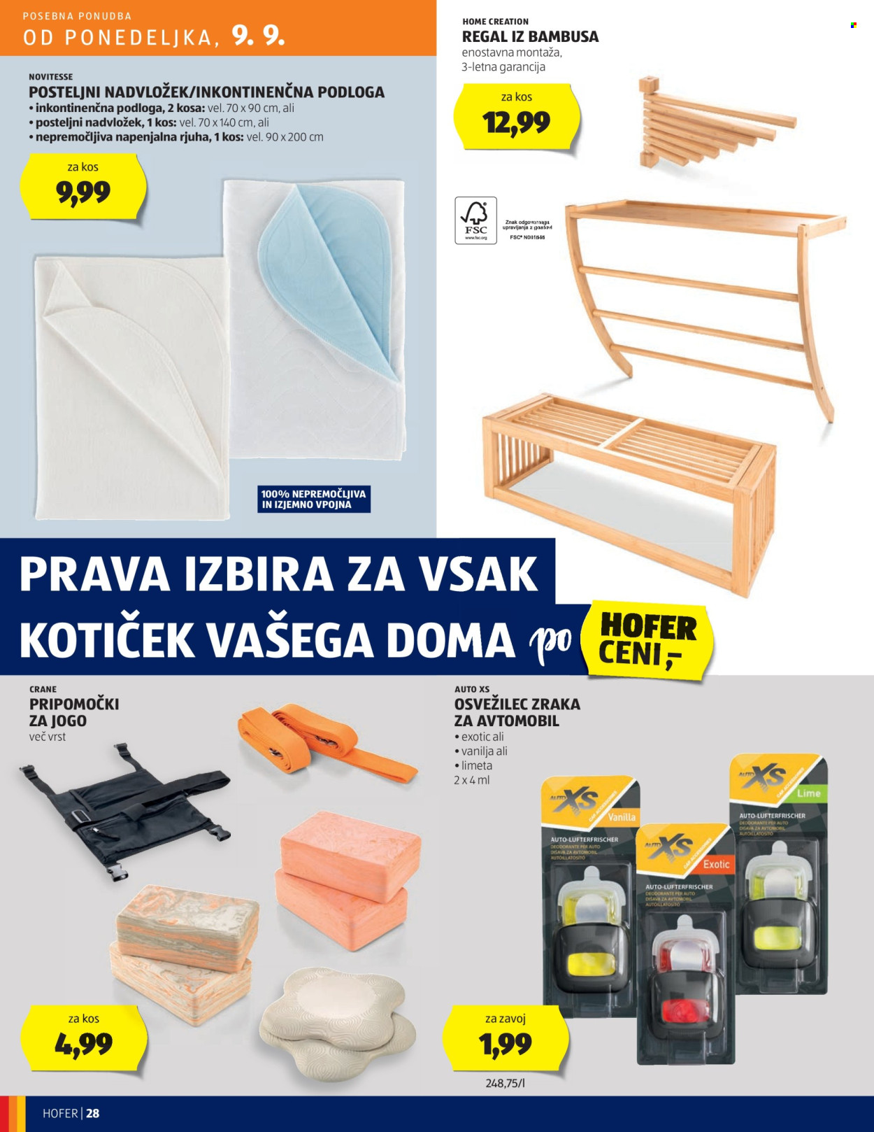 Hofer katalog - 5.9.2024 - 14.9.2024. Stran 28