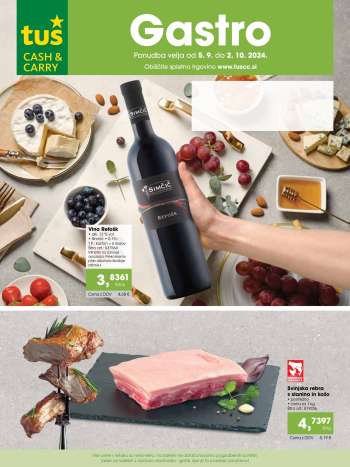Tuš Cash & Carry katalog - 5.9.2024 - 2.10.2024.