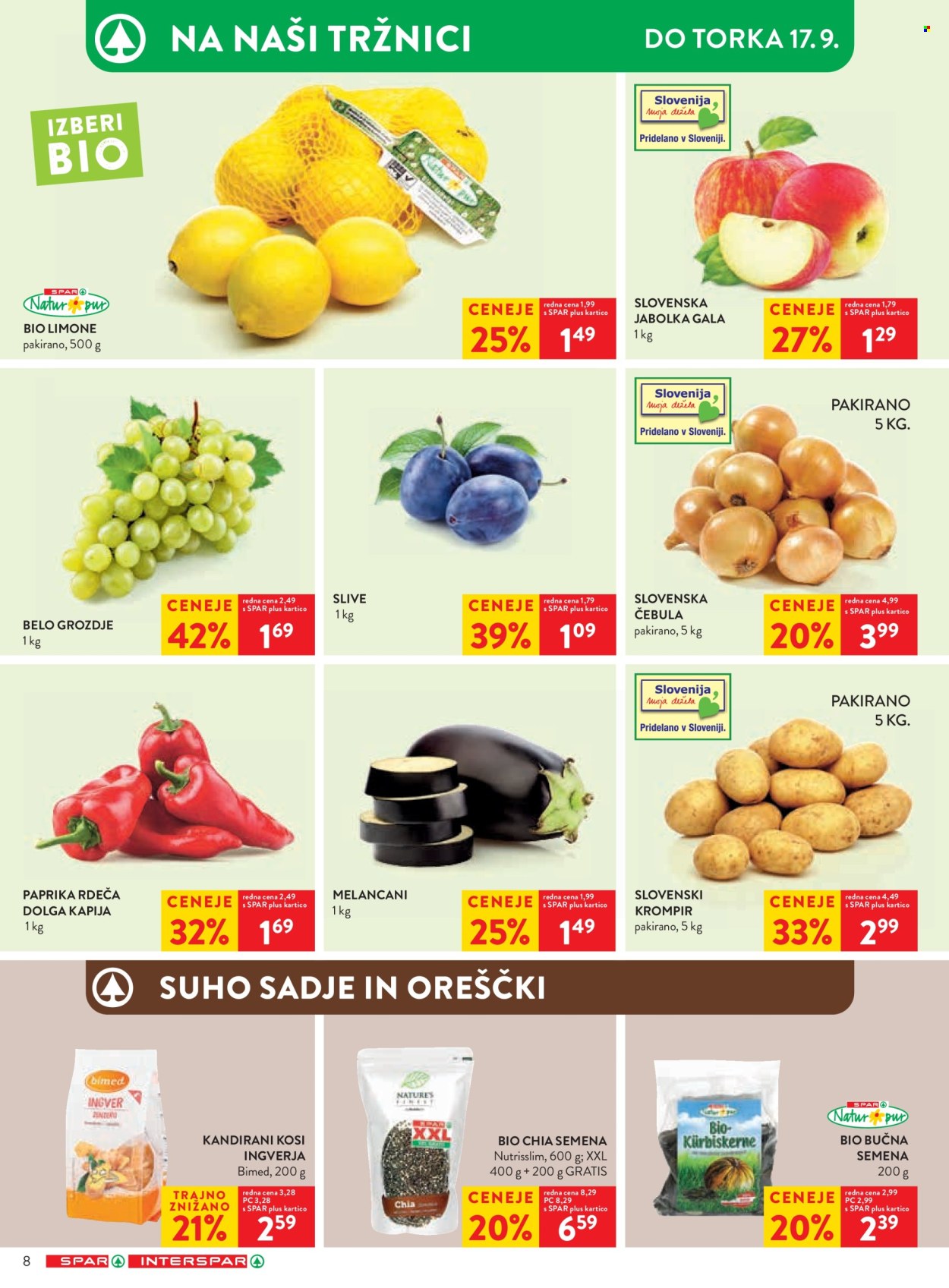SPAR katalog - 11.9.2024 - 24.9.2024. Stran 8