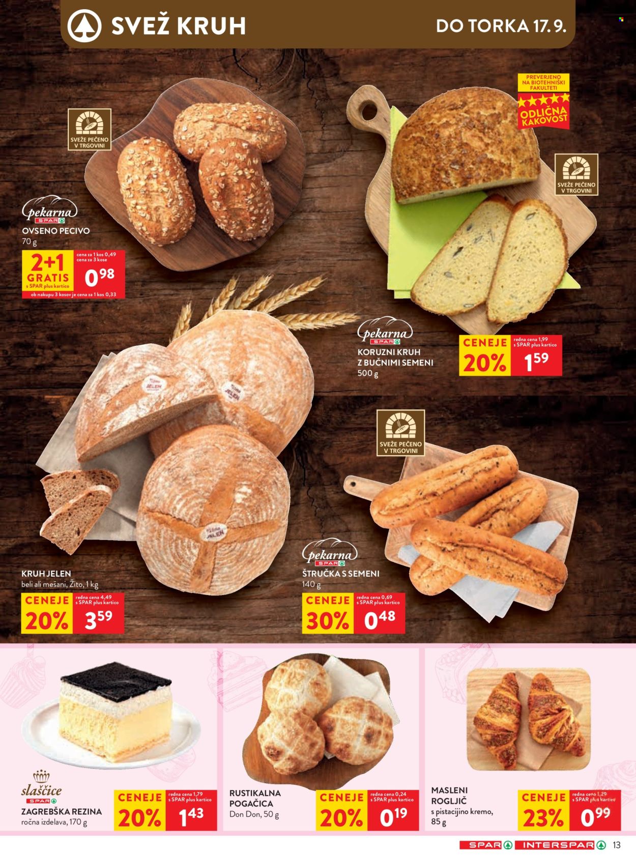 SPAR katalog - 11.9.2024 - 24.9.2024. Stran 13