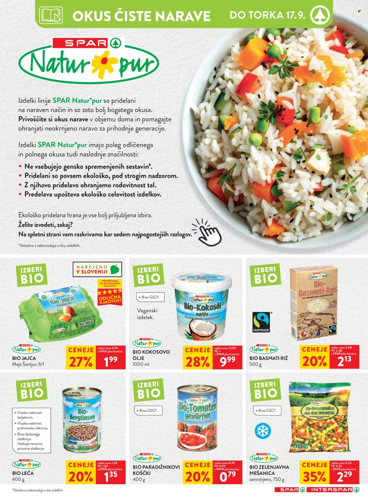 SPAR katalog - 11.9.2024 - 24.9.2024. Stran 17