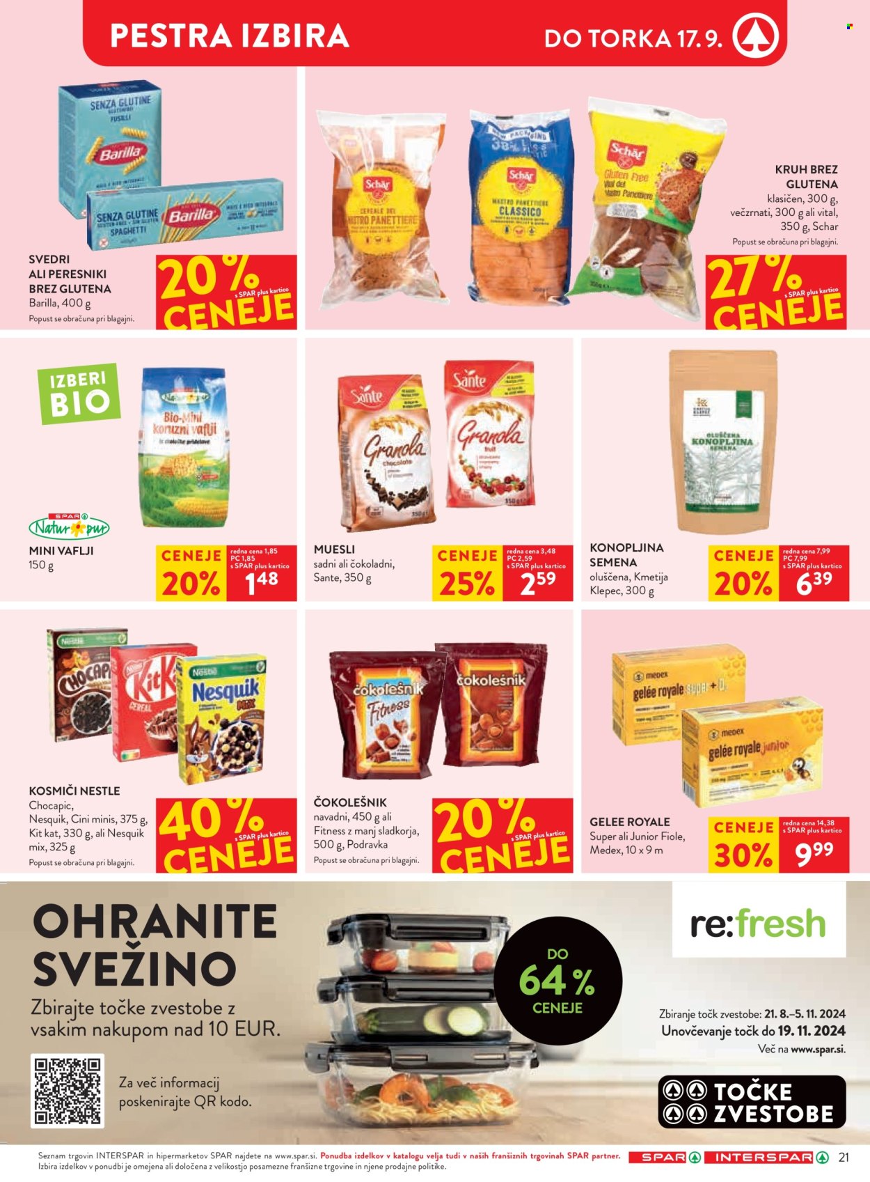 SPAR katalog - 11.9.2024 - 24.9.2024. Stran 23