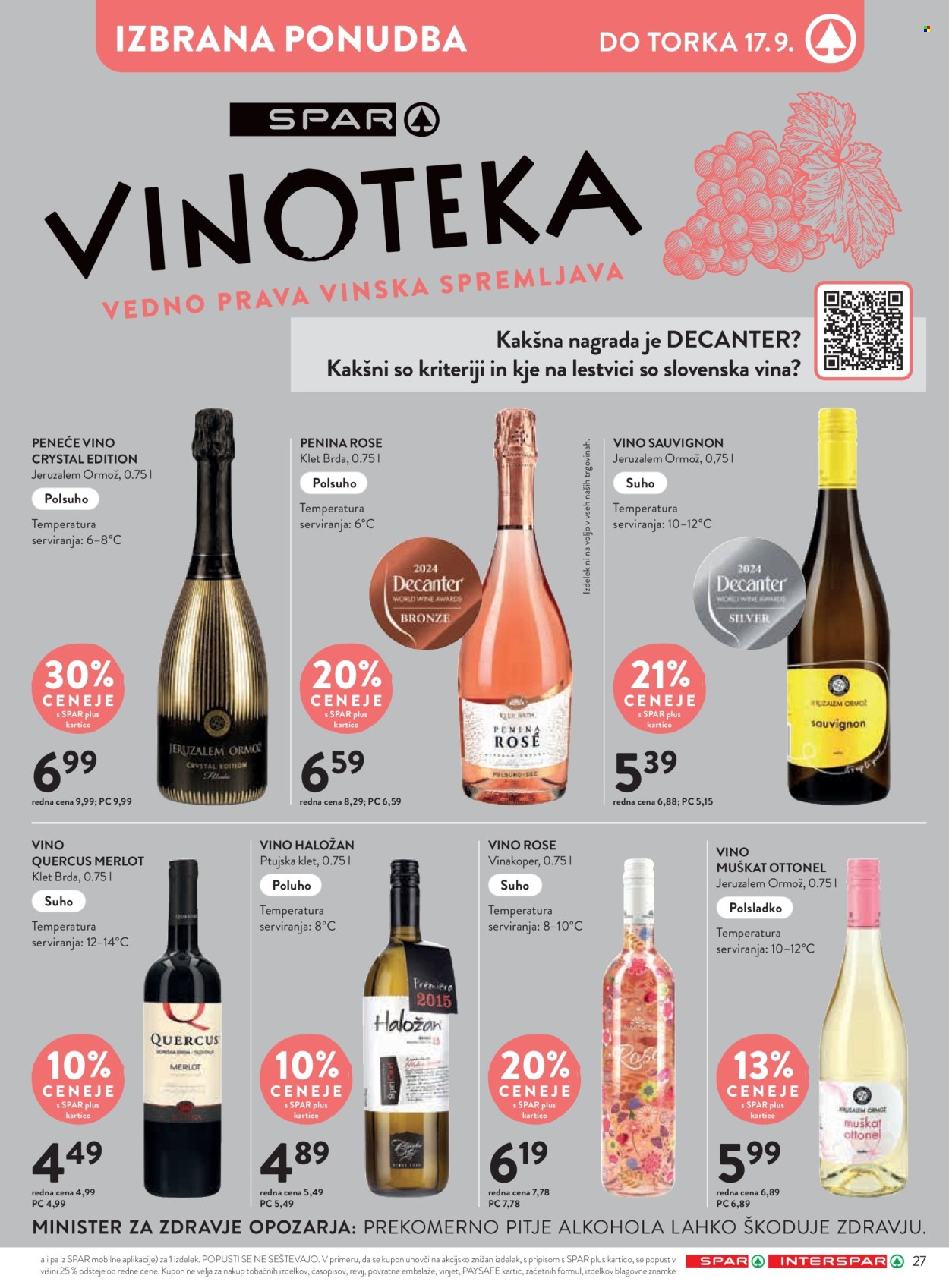 SPAR katalog - 11.9.2024 - 24.9.2024. Stran 29