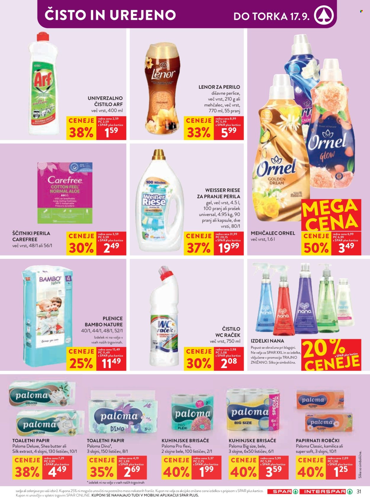 SPAR katalog - 11.9.2024 - 24.9.2024. Stran 33