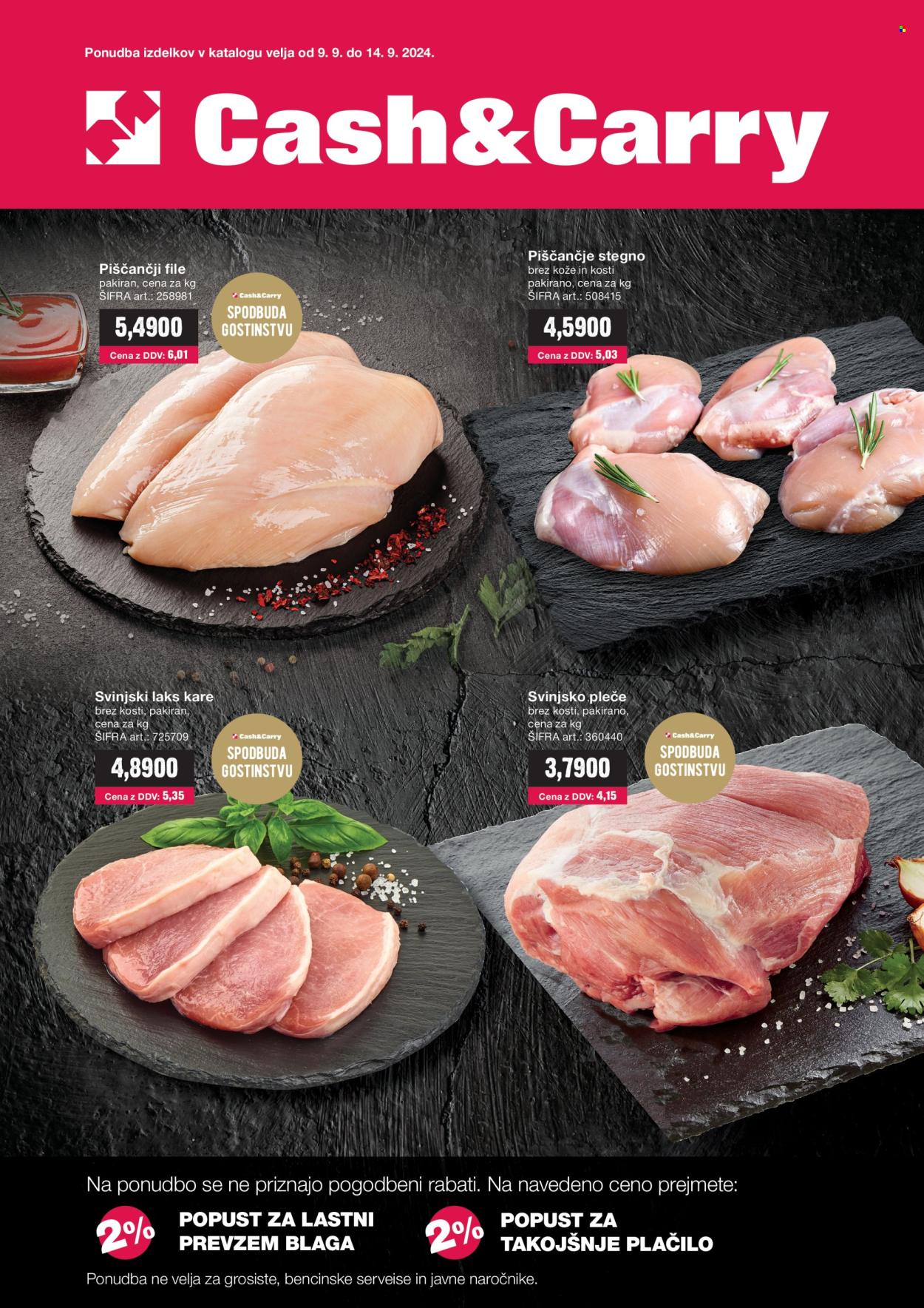 Mercator Cash & Carry katalog - 9.9.2024 - 14.9.2024. Stran 1