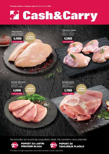 Mercator Cash & Carry katalog - 9.9.2024 - 14.9.2024.