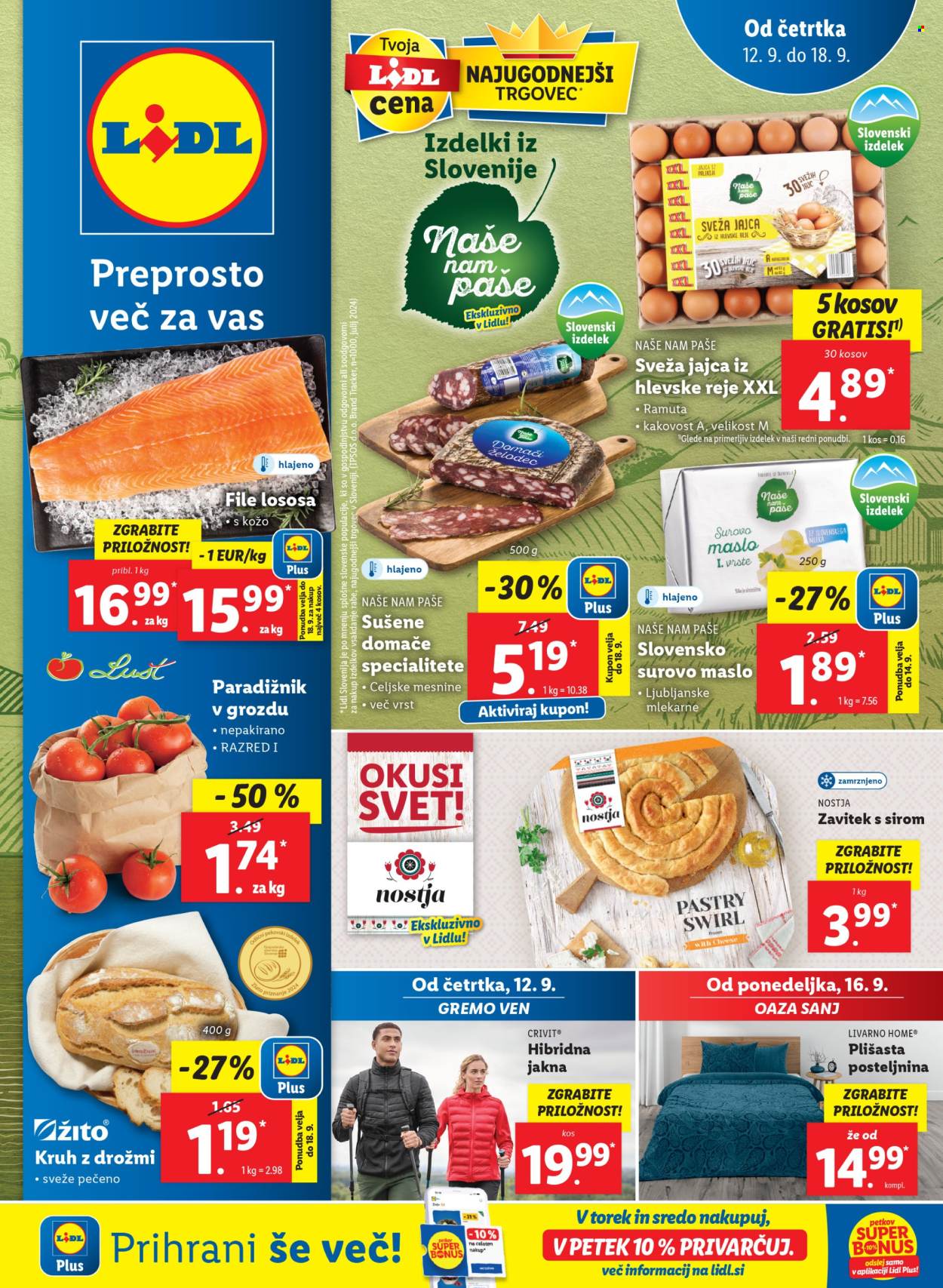 Lidl katalog - 12.9.2024 - 18.9.2024. Stran 1