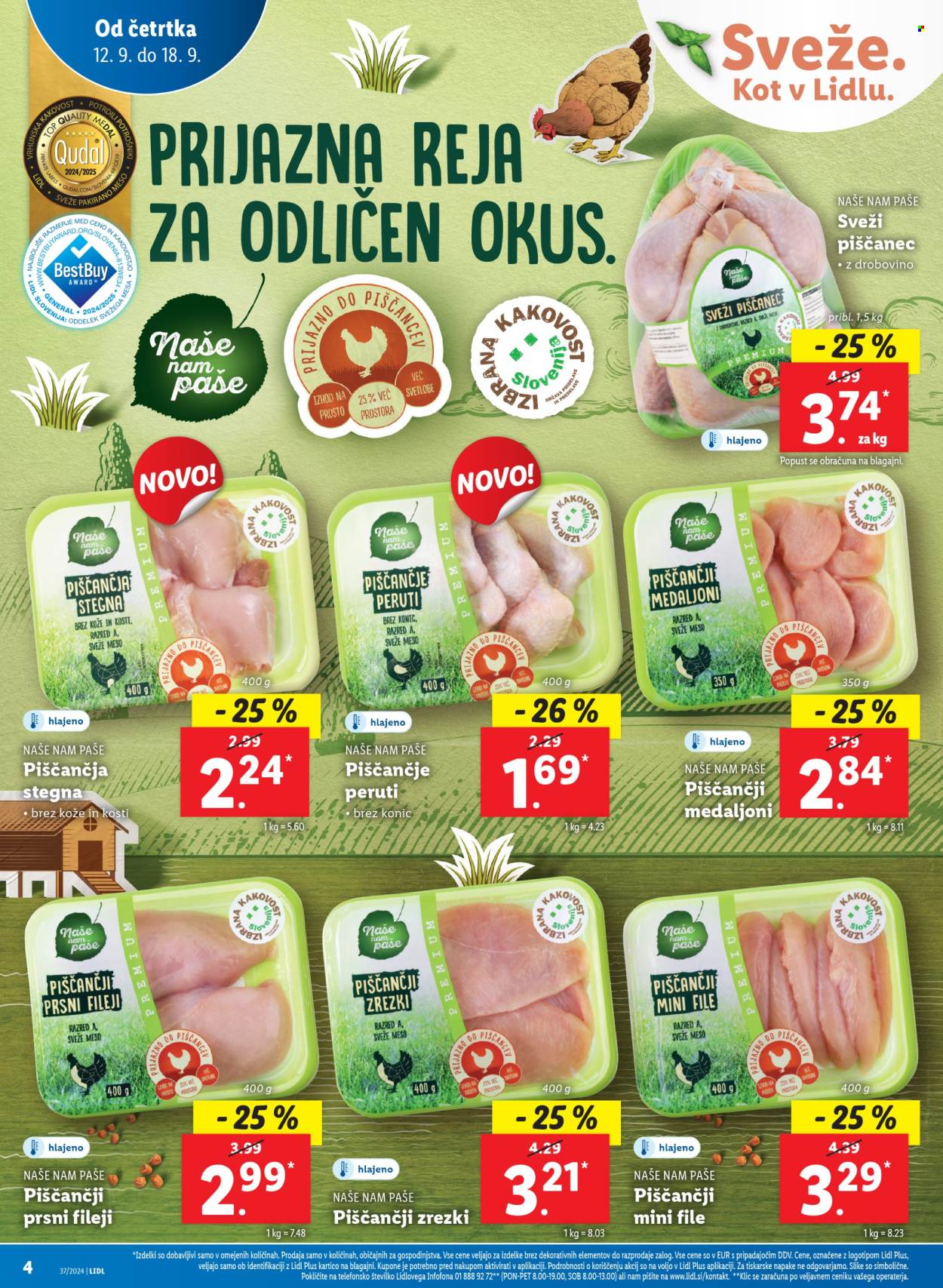 Lidl katalog - 12.9.2024 - 18.9.2024. Stran 4