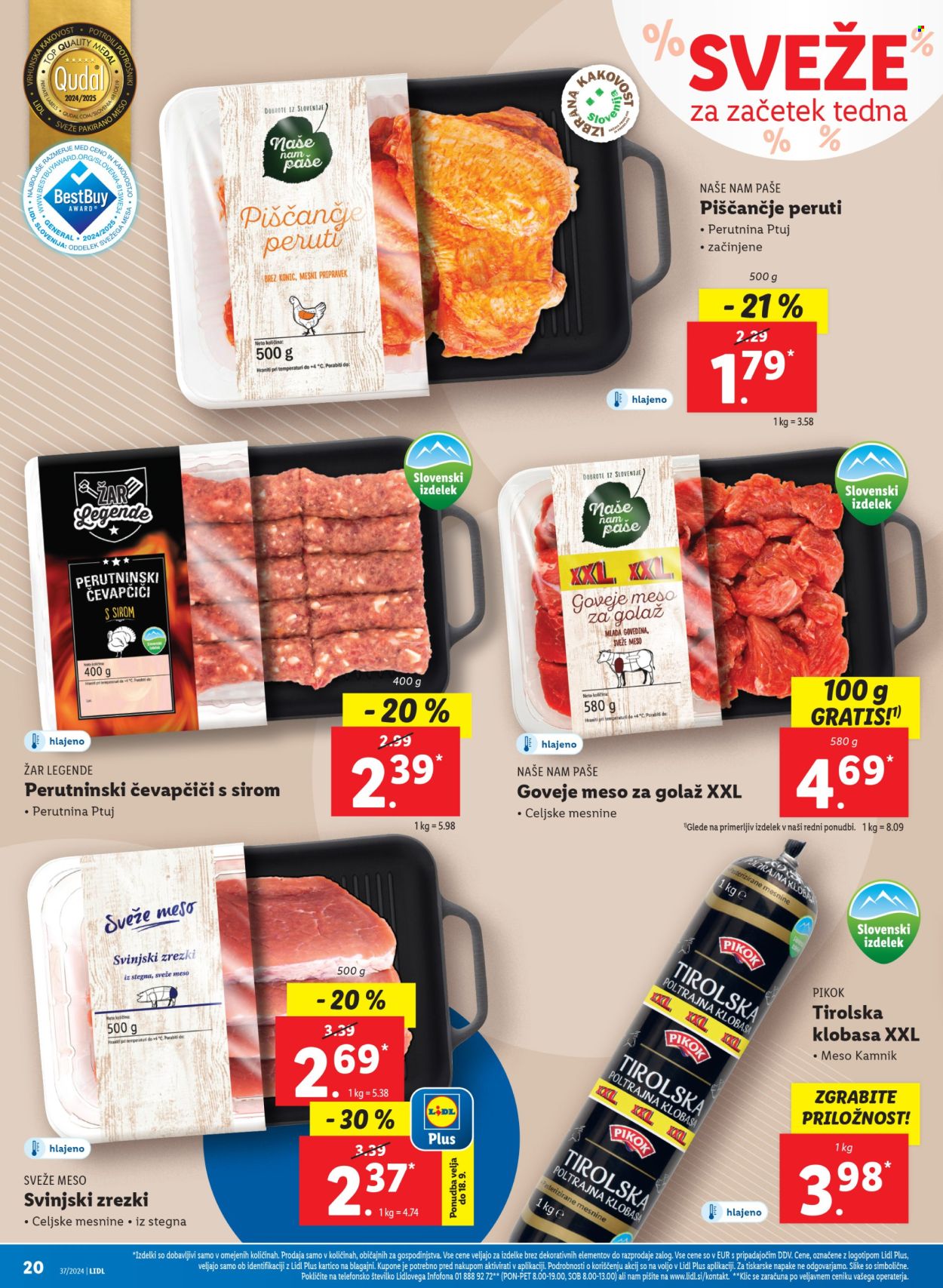 Lidl katalog - 12.9.2024 - 18.9.2024. Stran 44