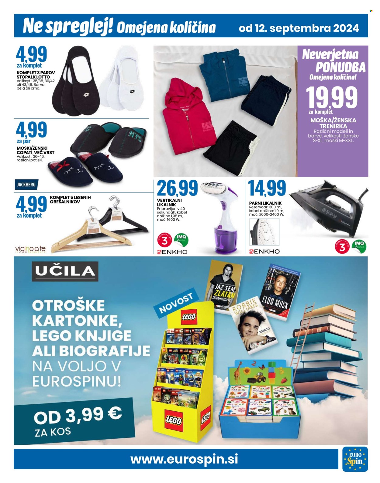 EuroSpin katalog - 12.9.2024 - 18.9.2024. Stran 15