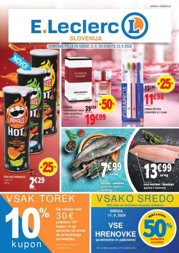 E.Leclerc katalog - 11.9.2024 - 21.9.2024.