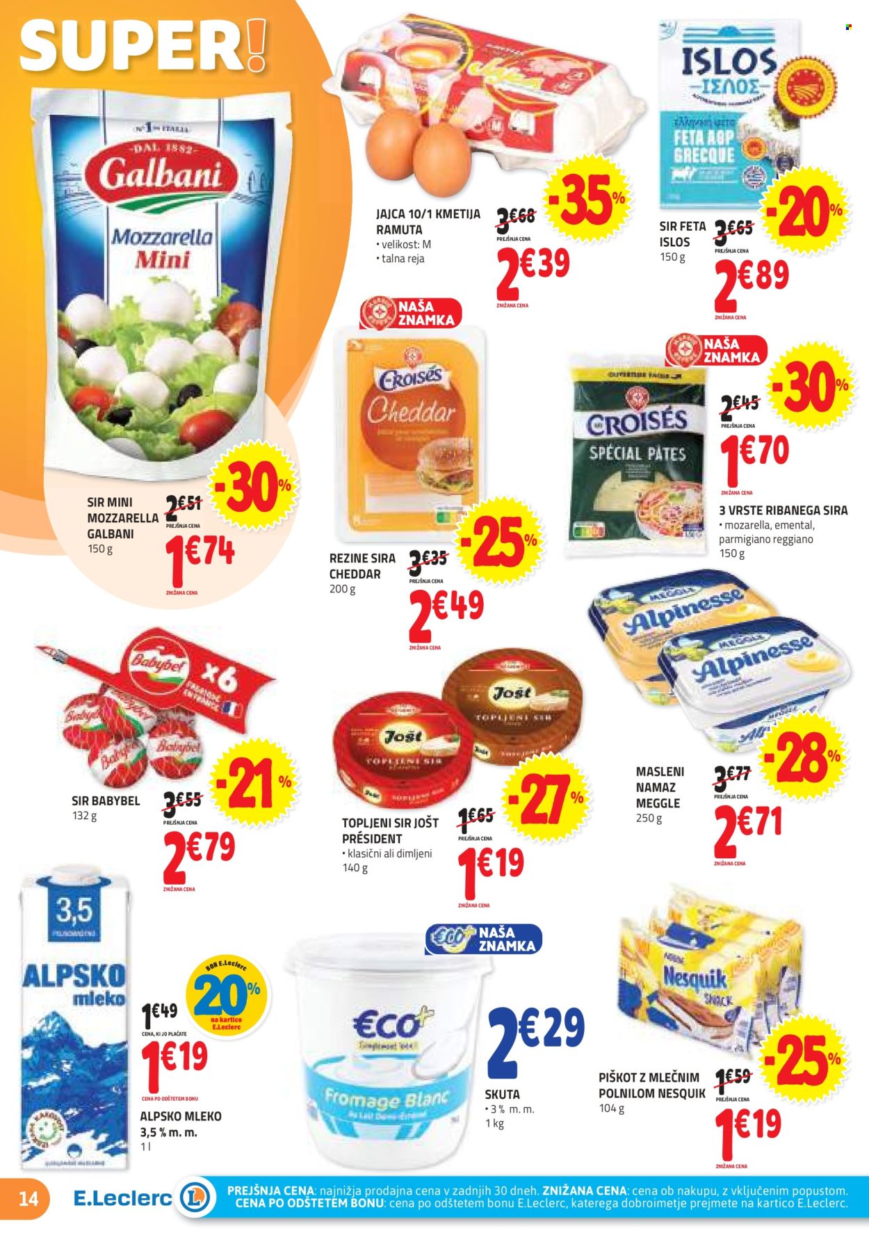 E.Leclerc katalog - 11.9.2024 - 21.9.2024. Stran 14