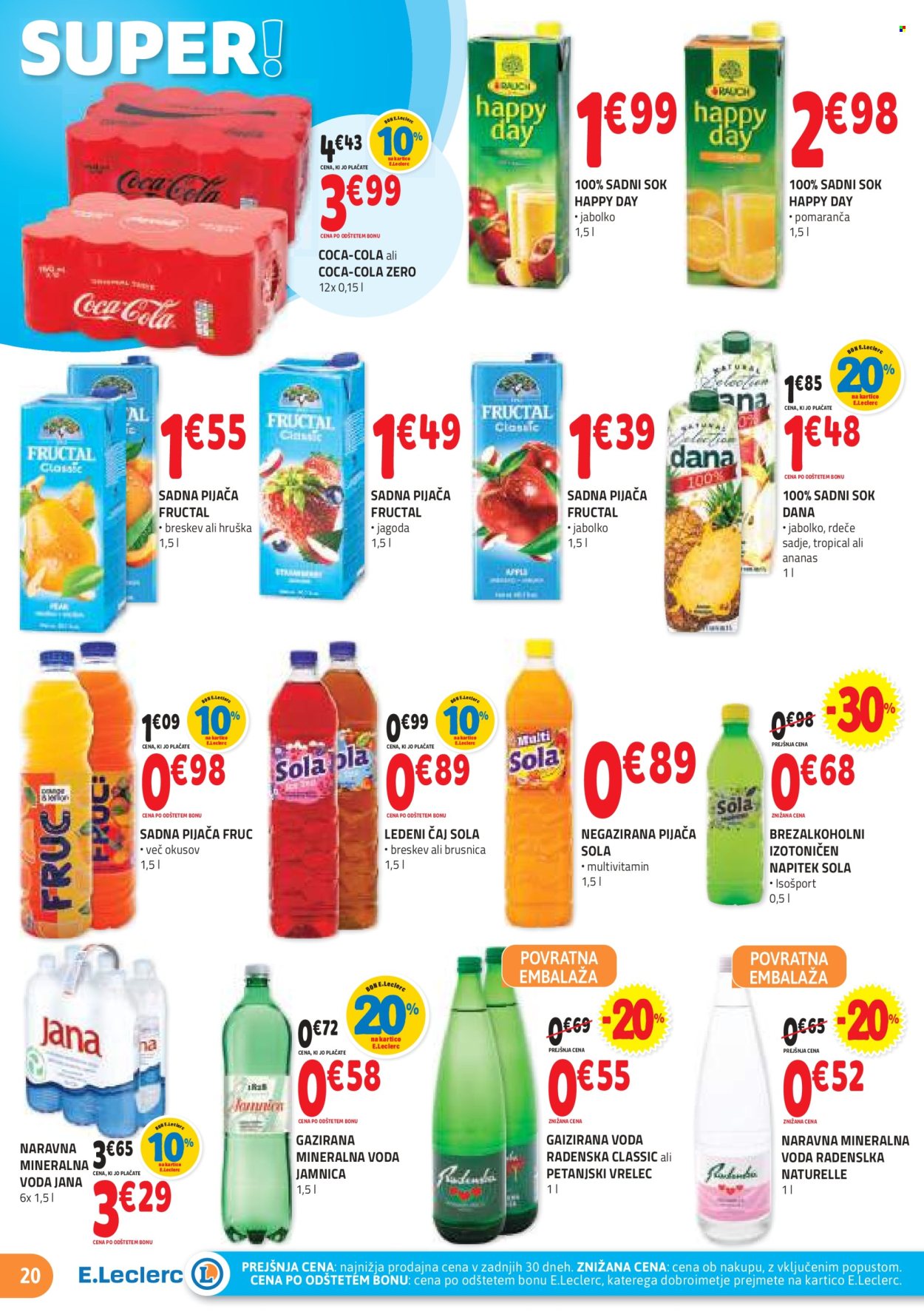 E.Leclerc katalog - 11.9.2024 - 21.9.2024. Stran 20