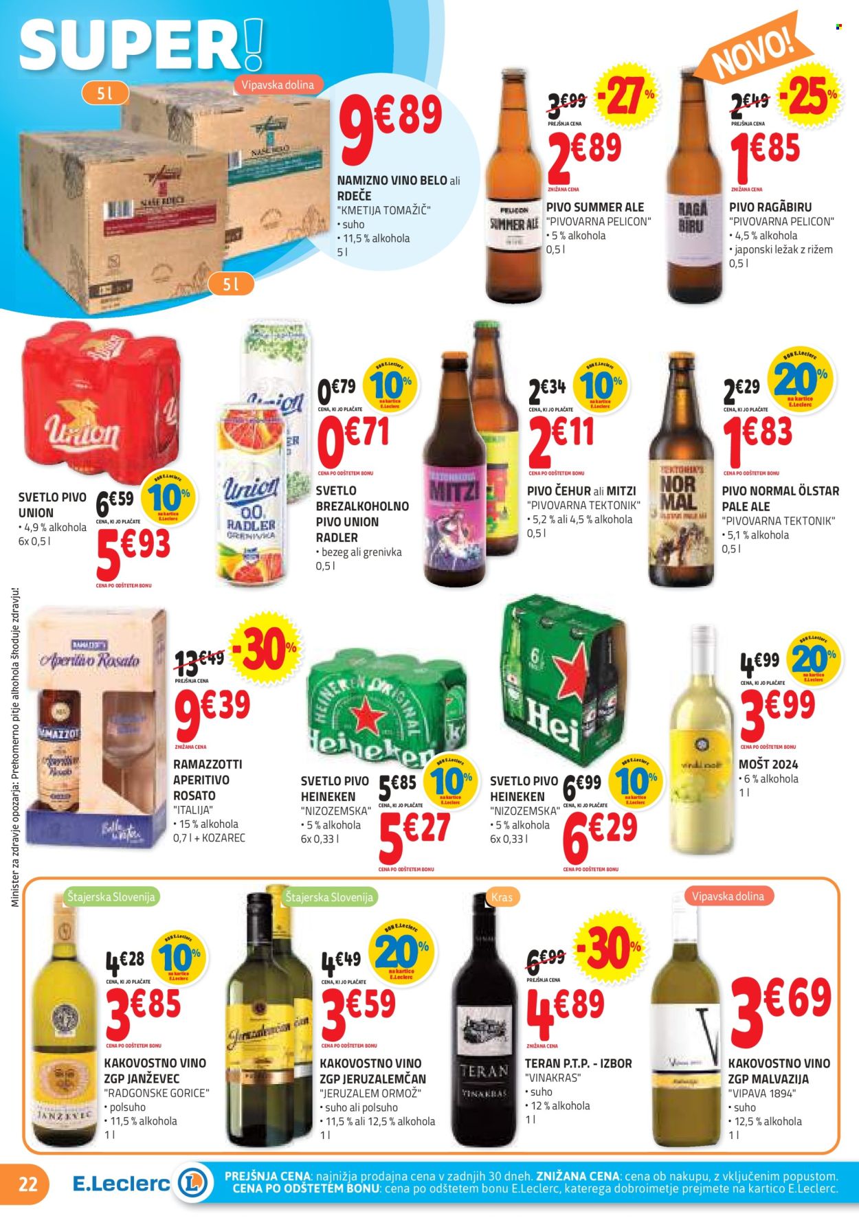E.Leclerc katalog - 11.9.2024 - 21.9.2024. Stran 22