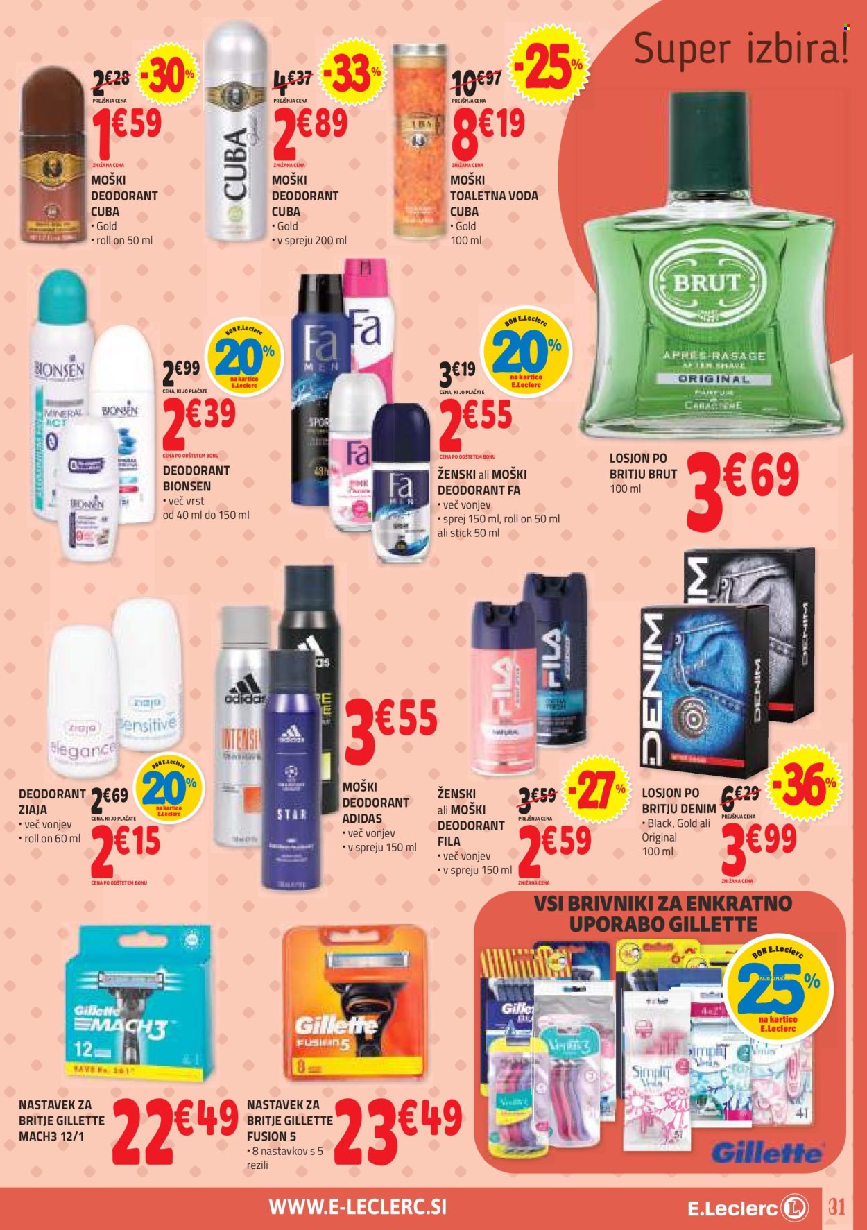 E.Leclerc katalog - 11.9.2024 - 21.9.2024. Stran 31