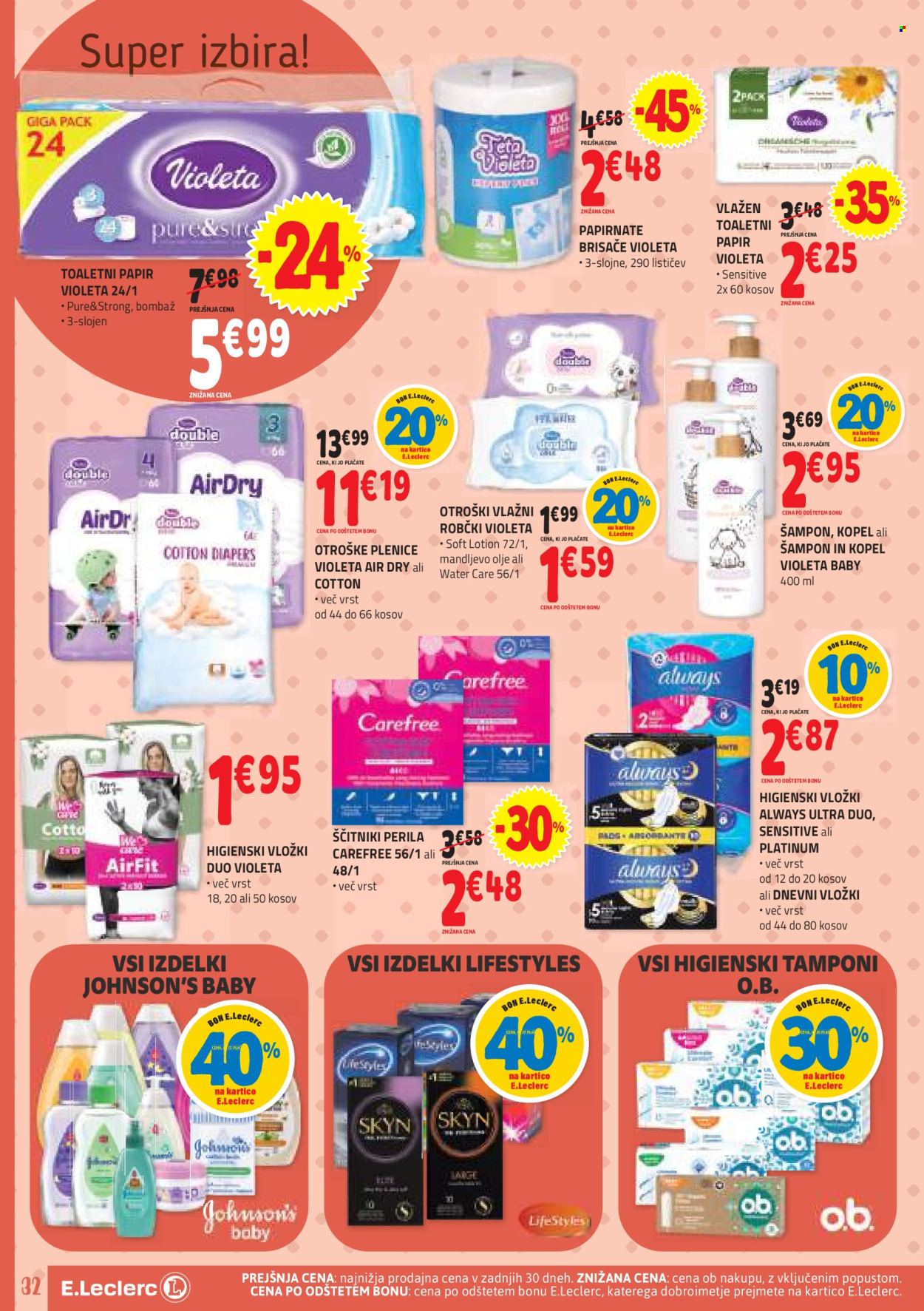 E.Leclerc katalog - 11.9.2024 - 21.9.2024. Stran 32