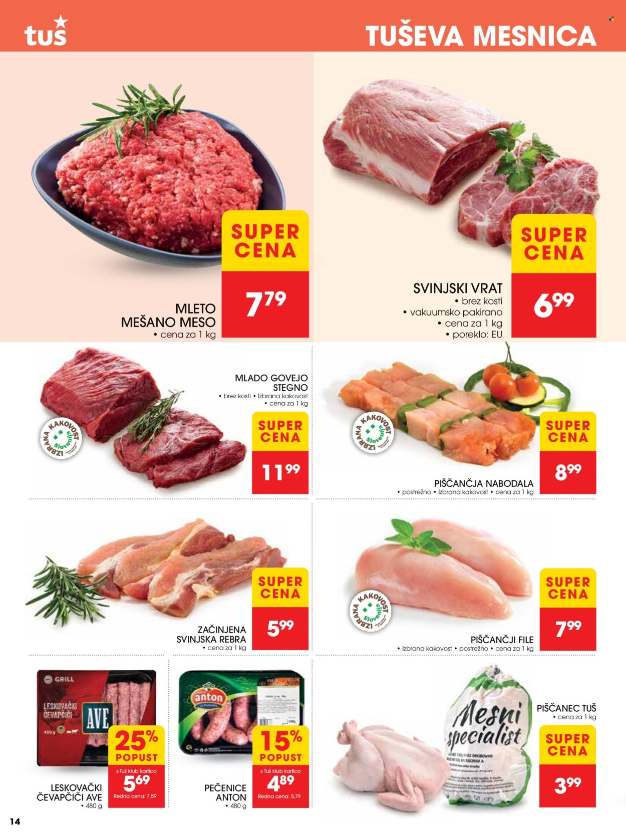 Tuš katalog - 11.9.2024 - 17.9.2024. Stran 14