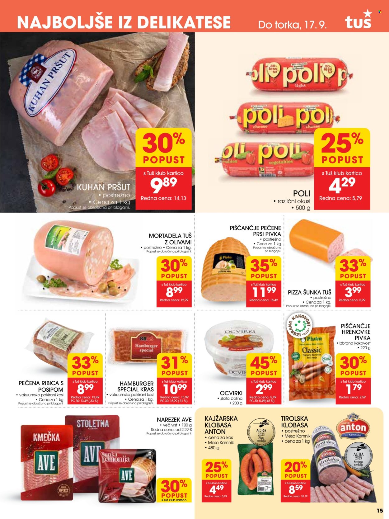 Tuš katalog - 11.9.2024 - 17.9.2024. Stran 15