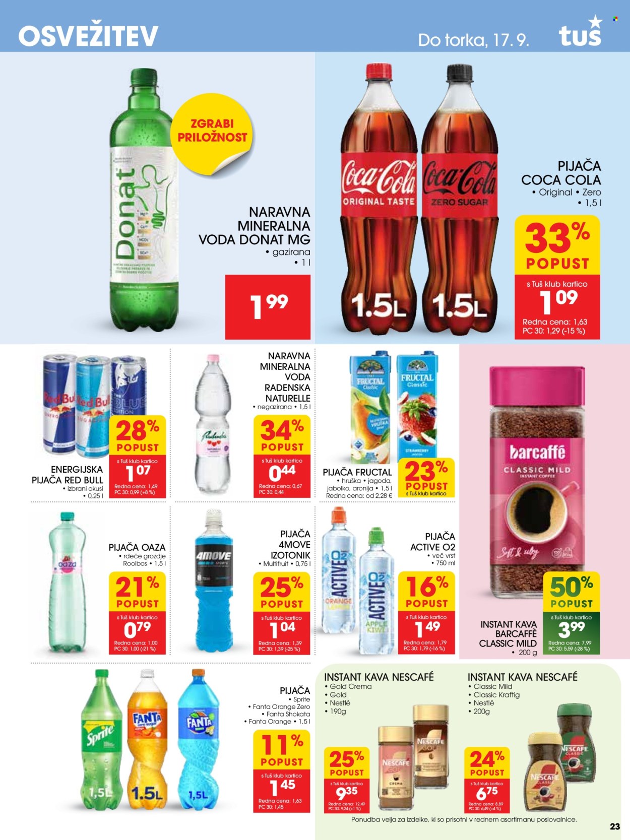 Tuš katalog - 11.9.2024 - 17.9.2024. Stran 23