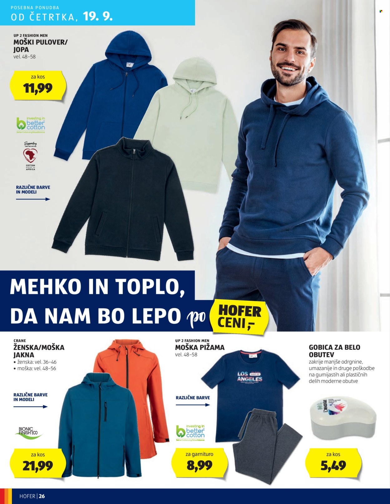 Hofer katalog - 12.9.2024 - 21.9.2024. Stran 26