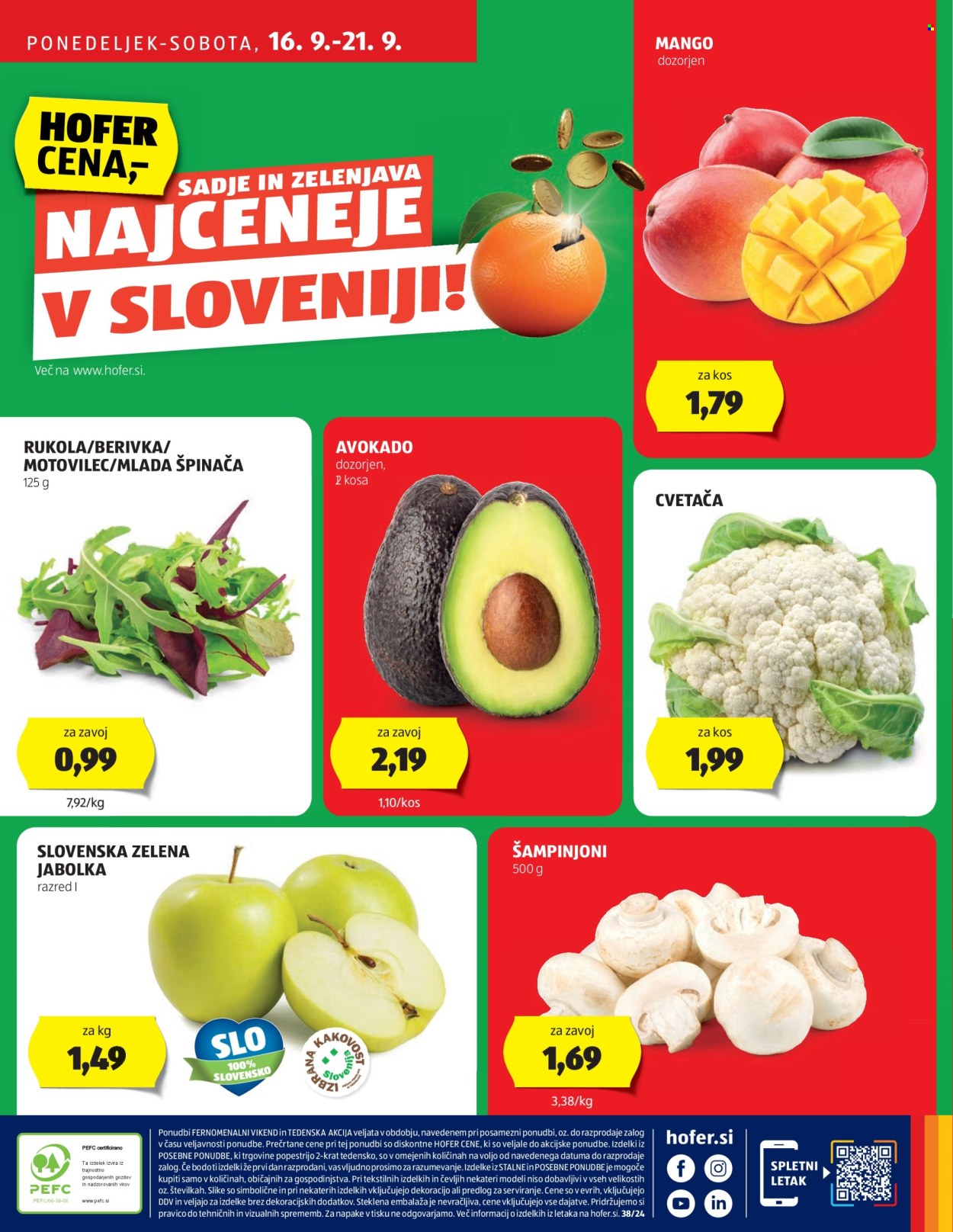 Hofer katalog - 12.9.2024 - 21.9.2024. Stran 40